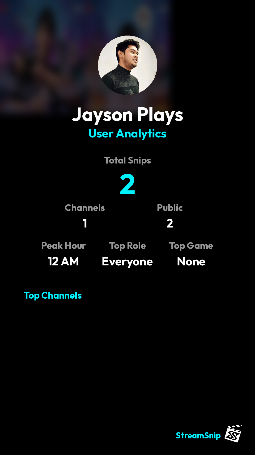 Stats Share Card