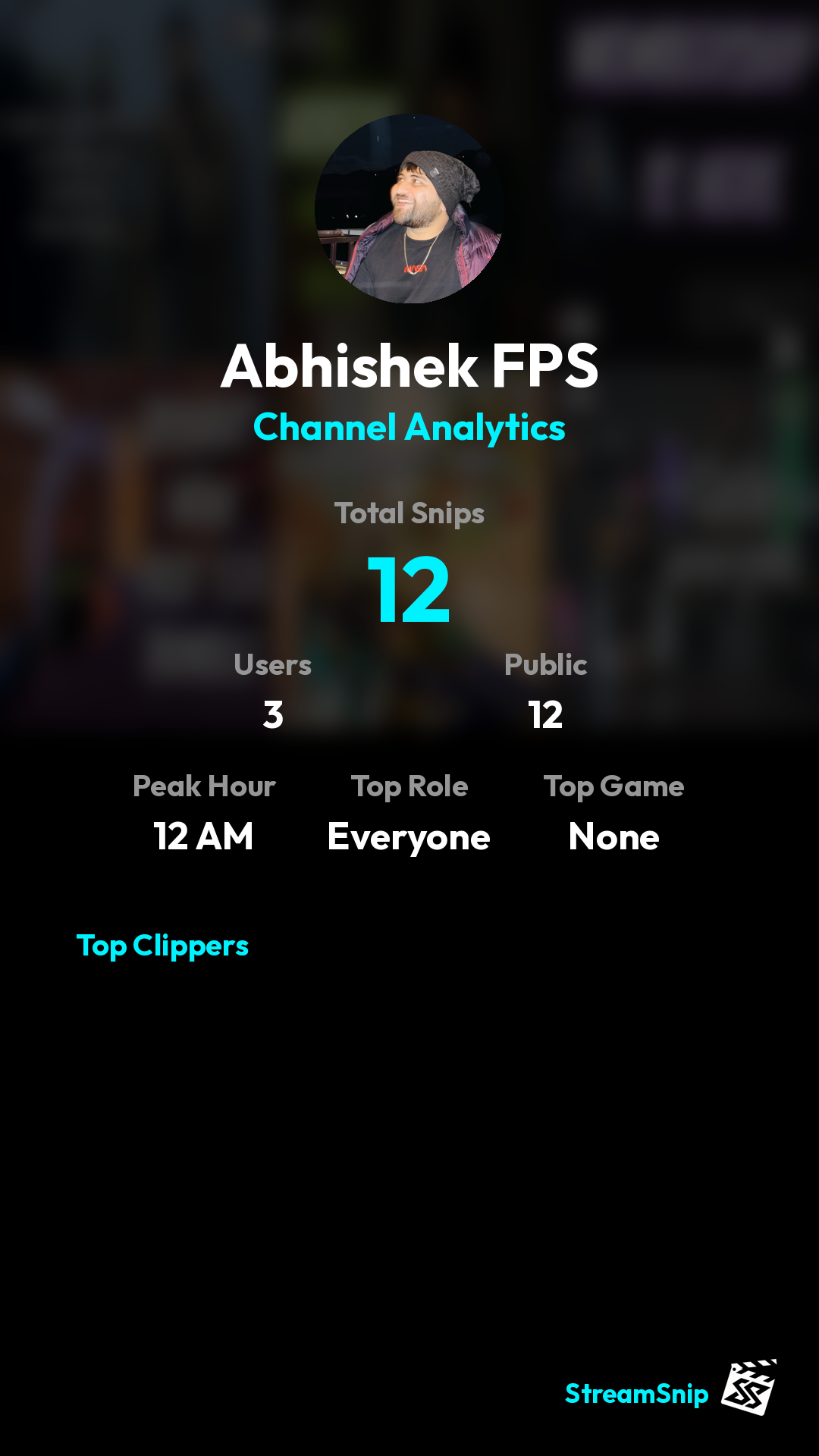 Stats Share Card