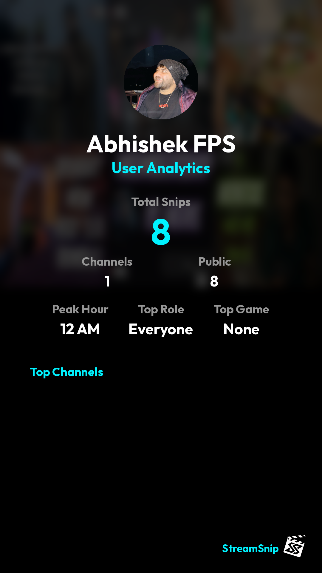 Stats Share Card
