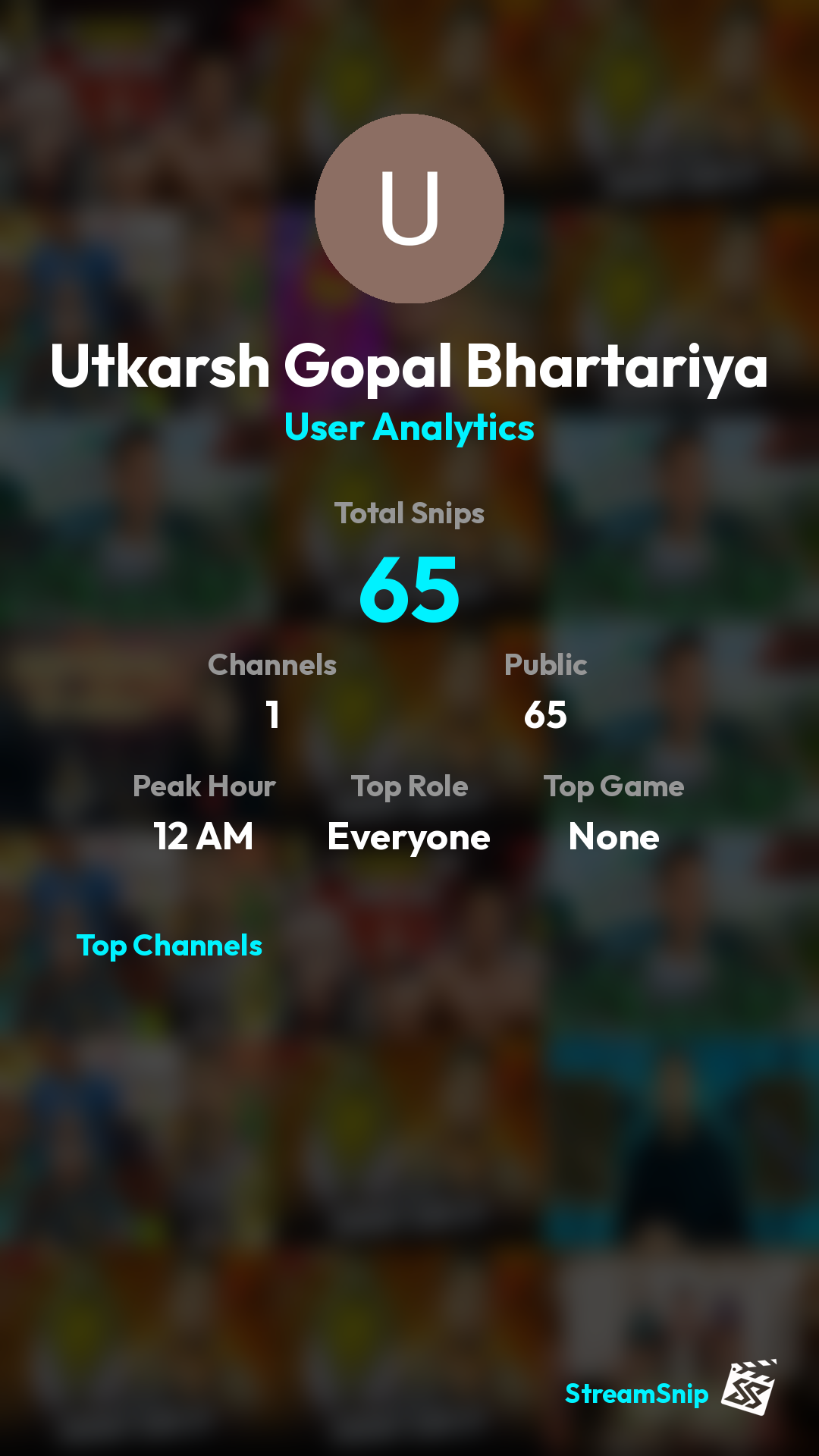 Stats Share Card