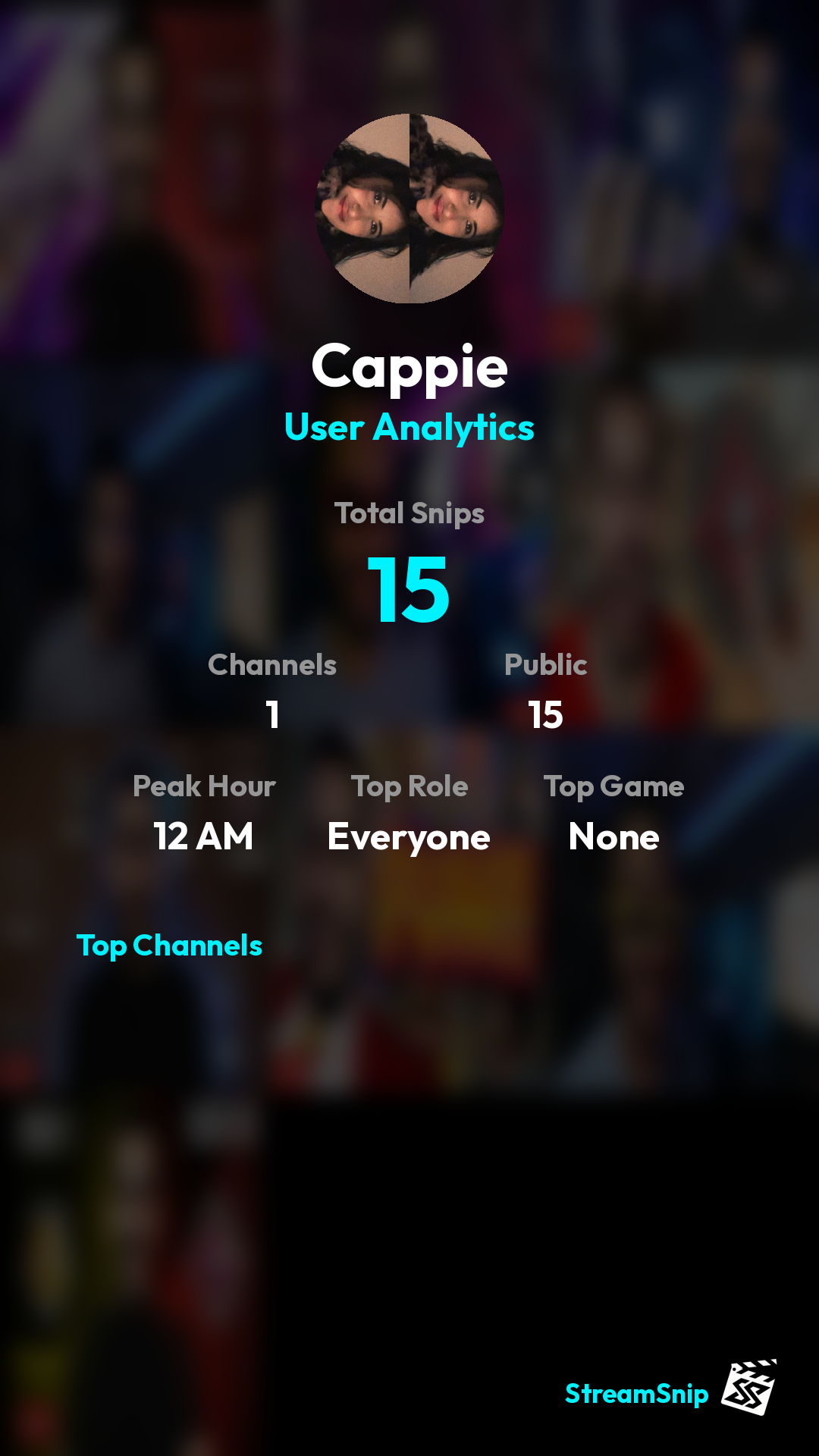 Stats Share Card