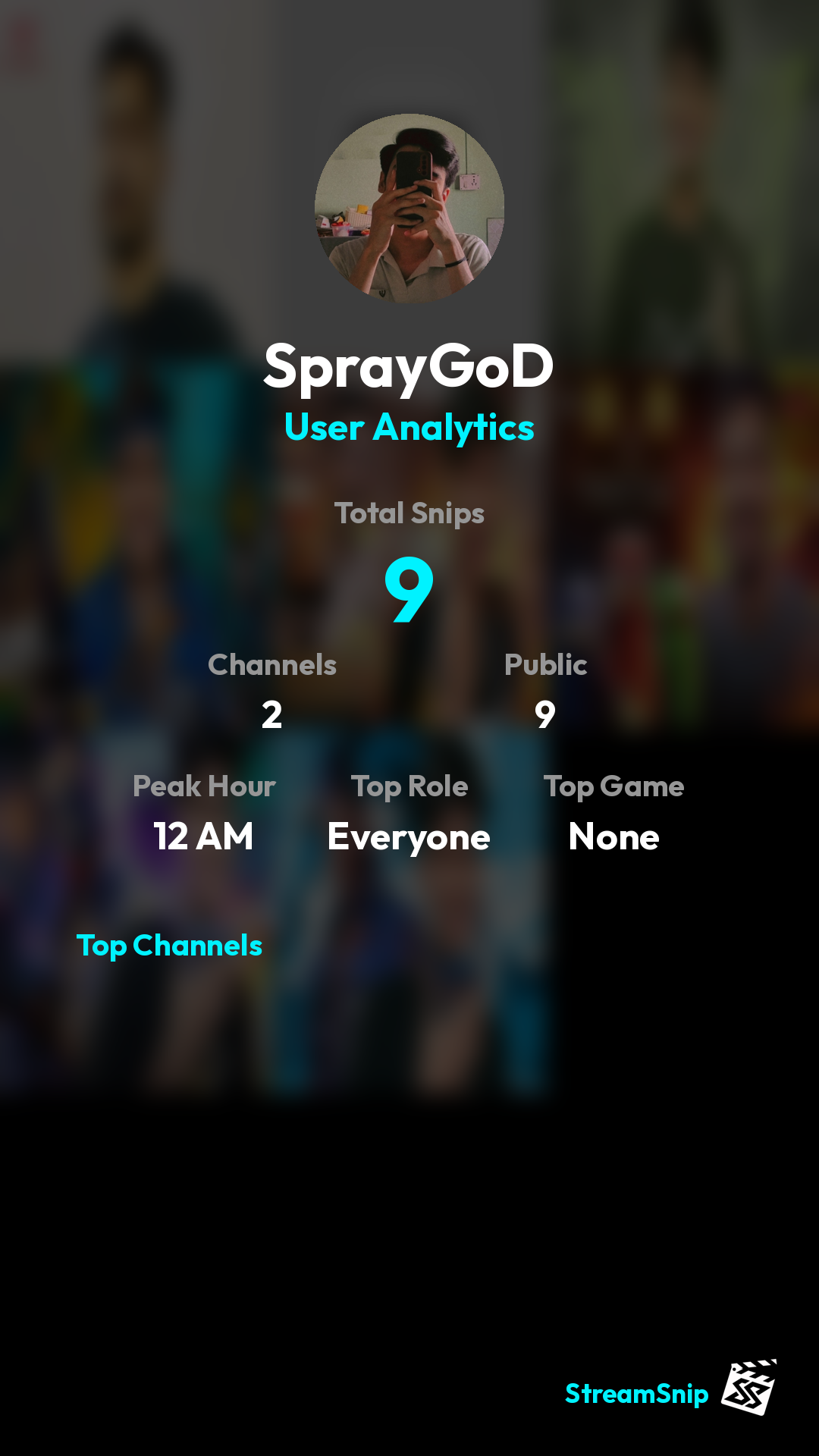 Stats Share Card