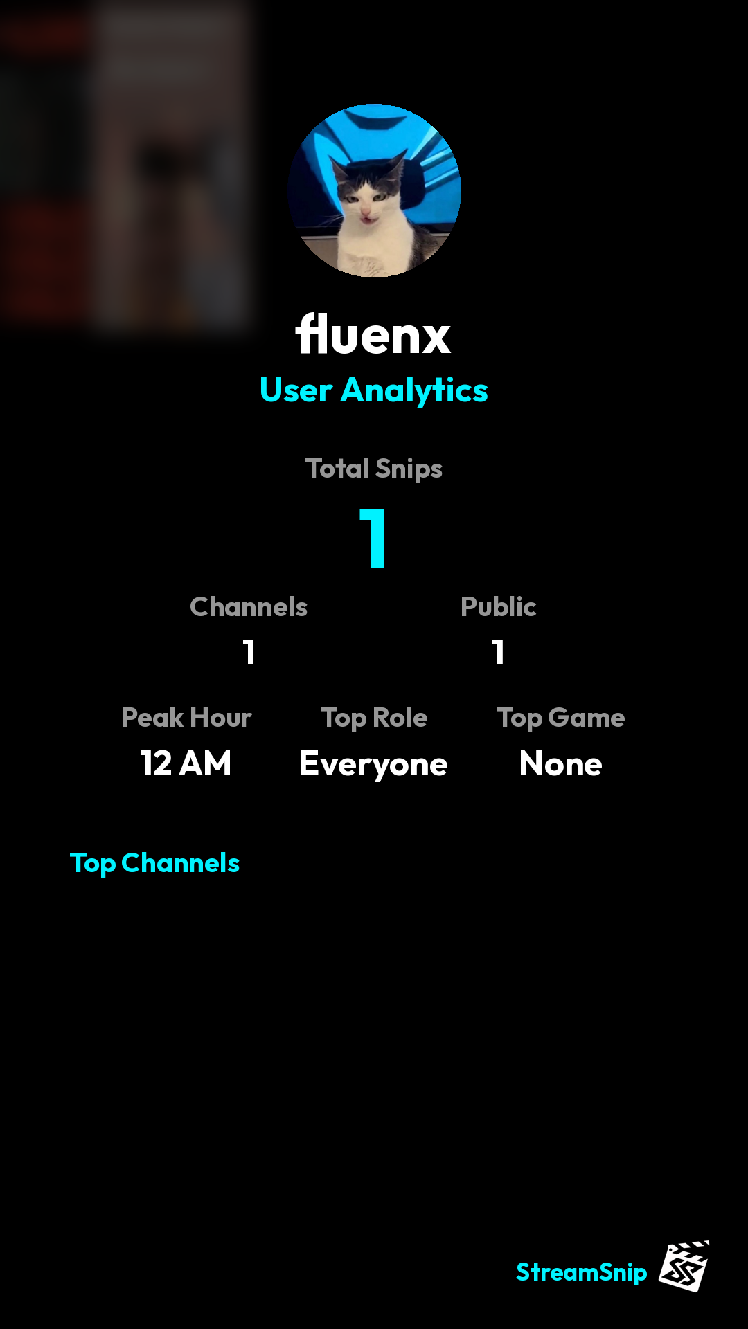 Stats Share Card