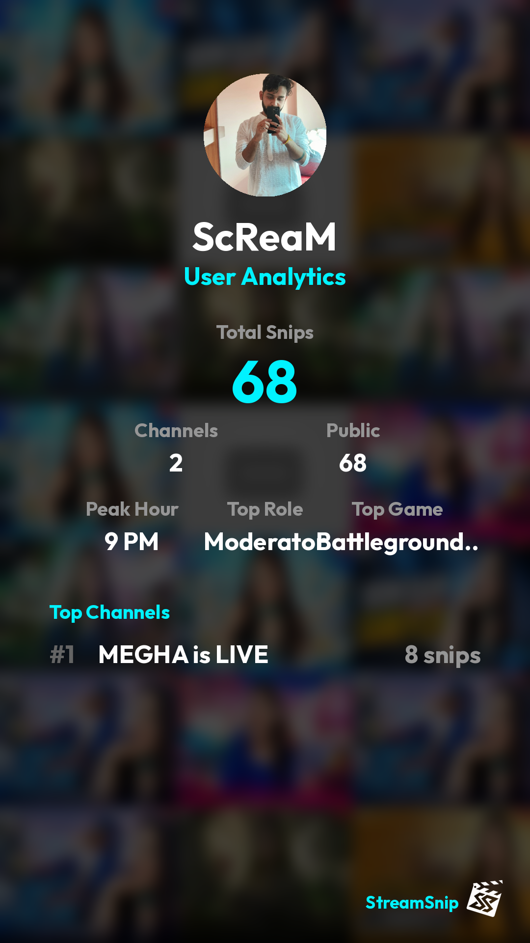 Stats Share Card