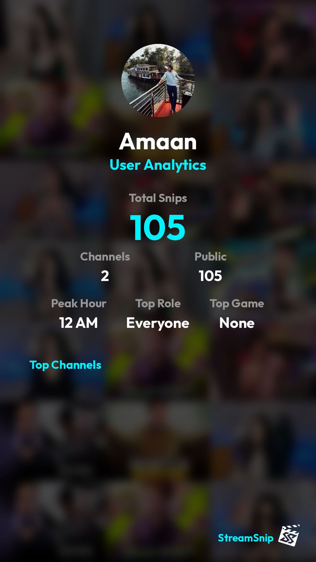 Stats Share Card