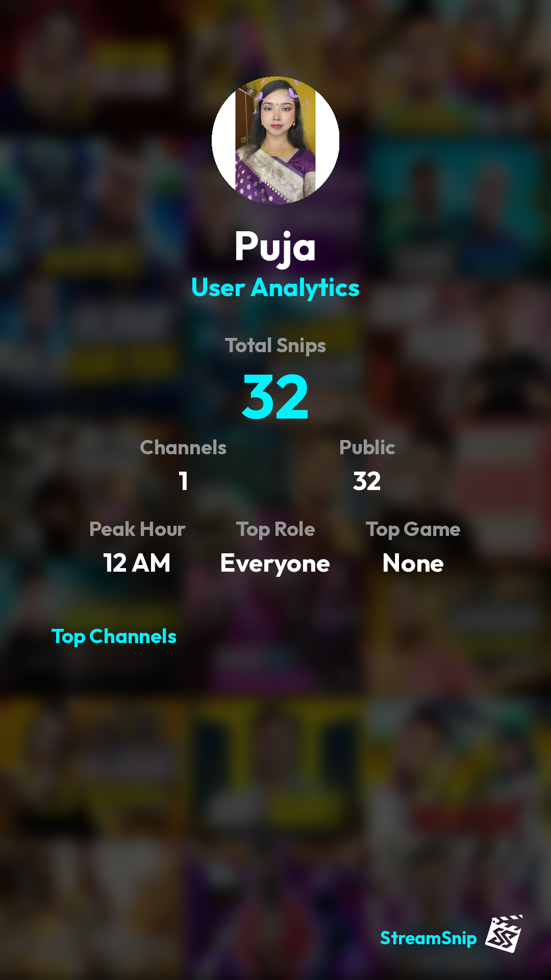 Stats Share Card