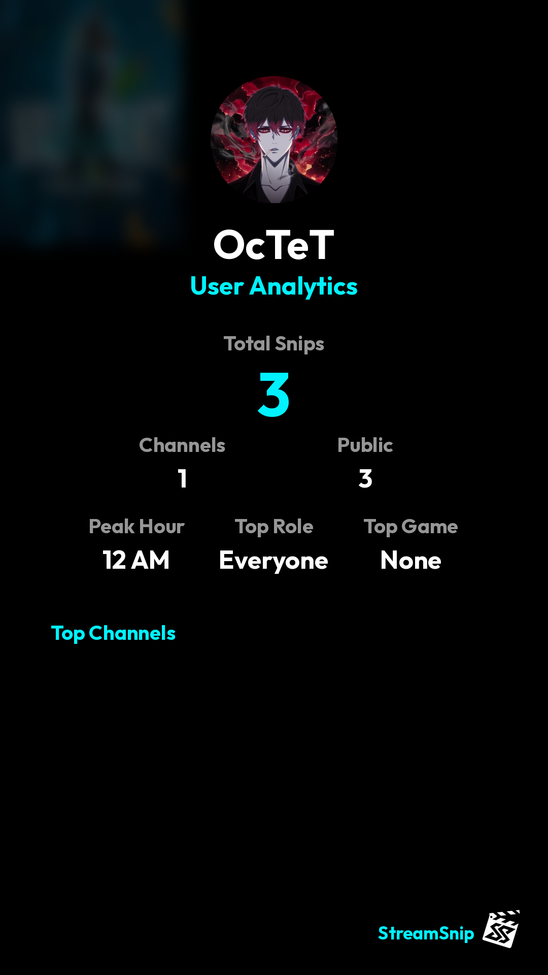 Stats Share Card