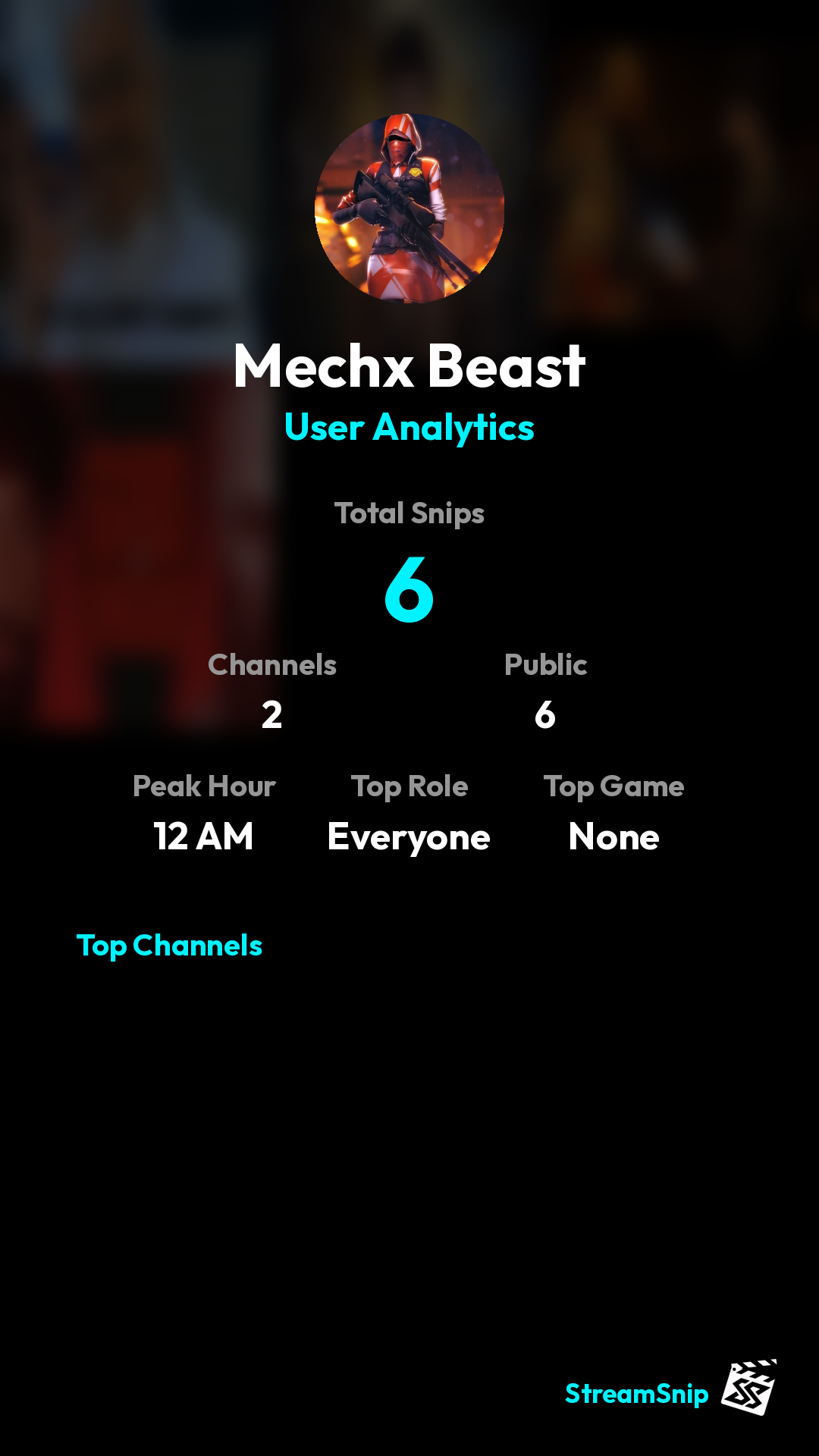Stats Share Card