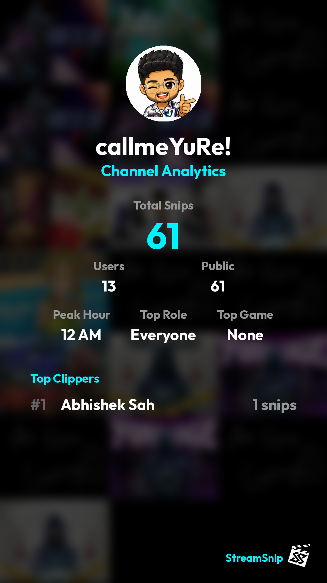 Stats Share Card