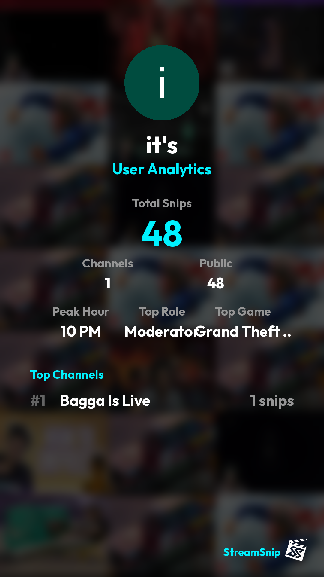 Stats Share Card