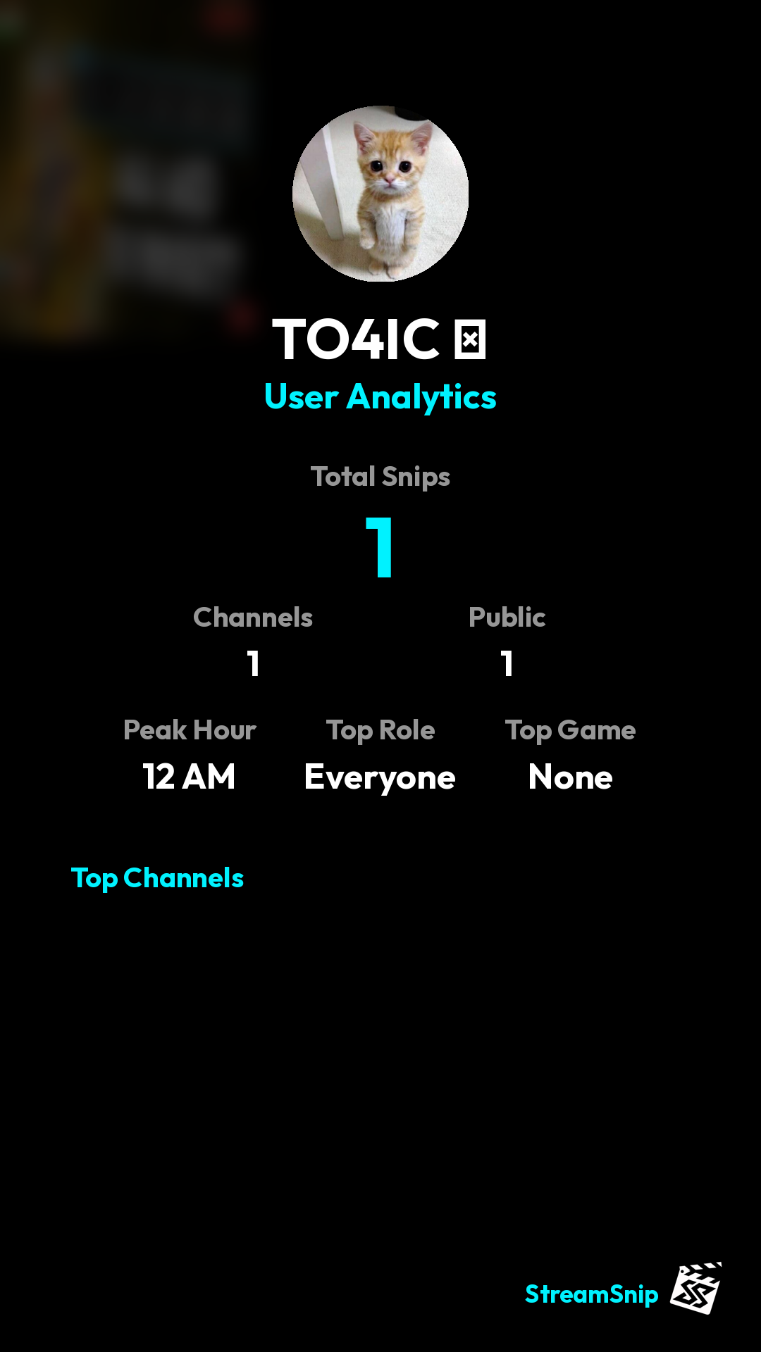 Stats Share Card