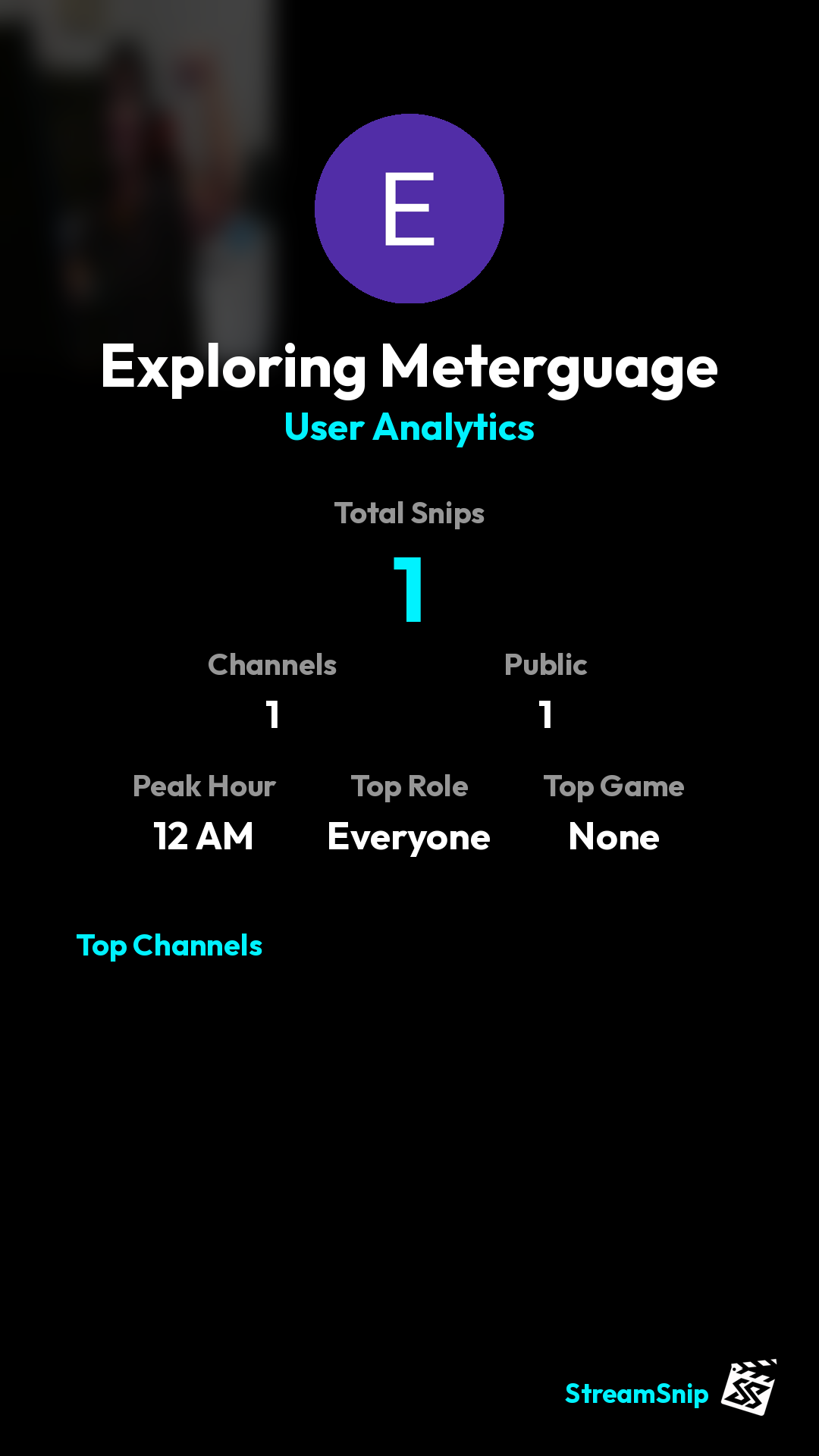 Stats Share Card