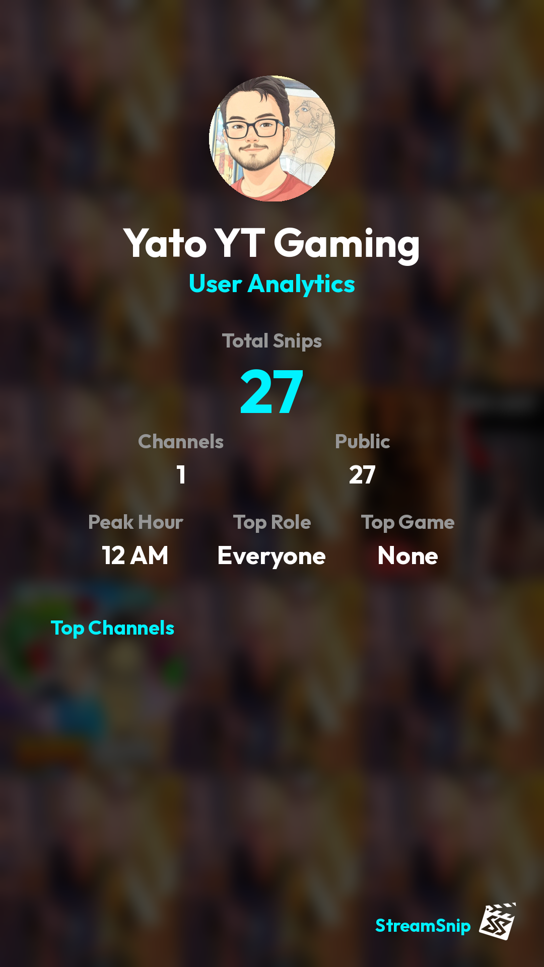 Stats Share Card