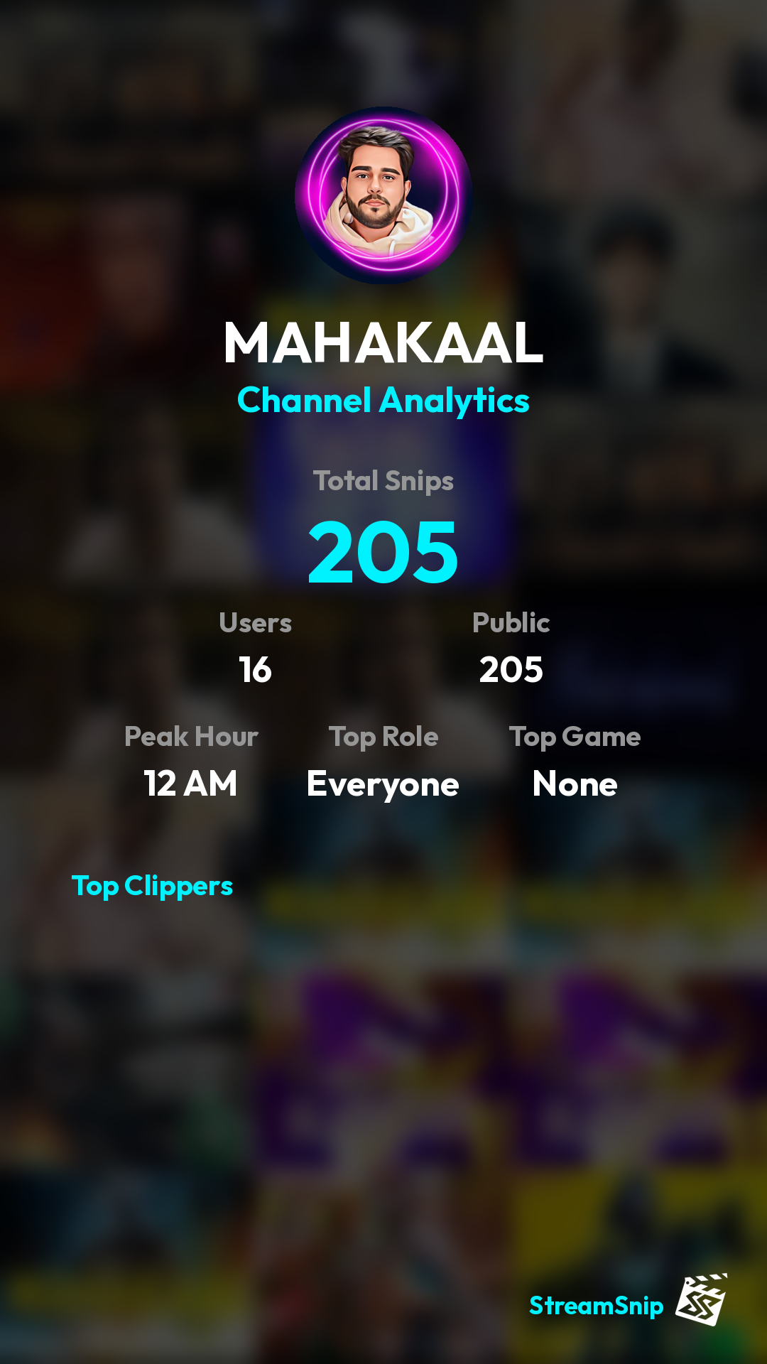 Stats Share Card