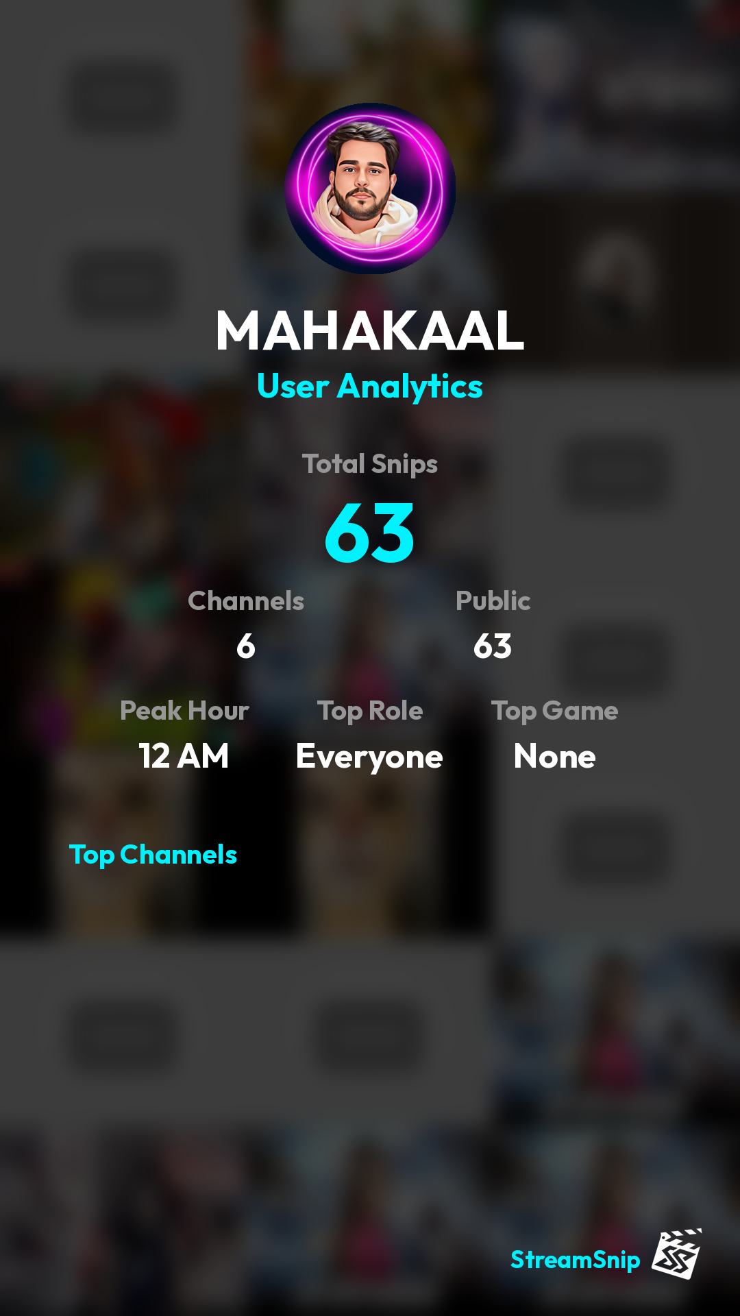 Stats Share Card