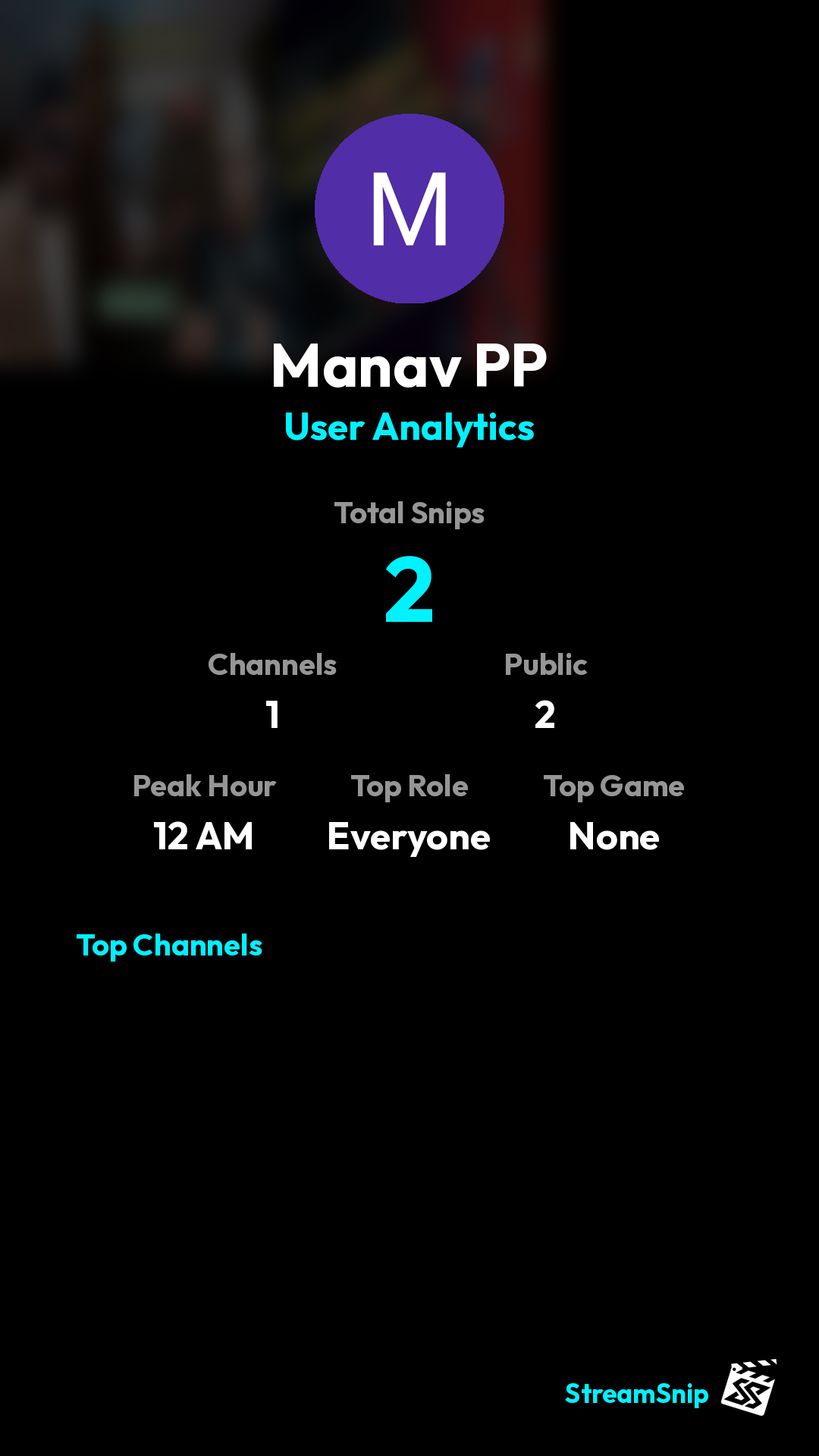 Stats Share Card