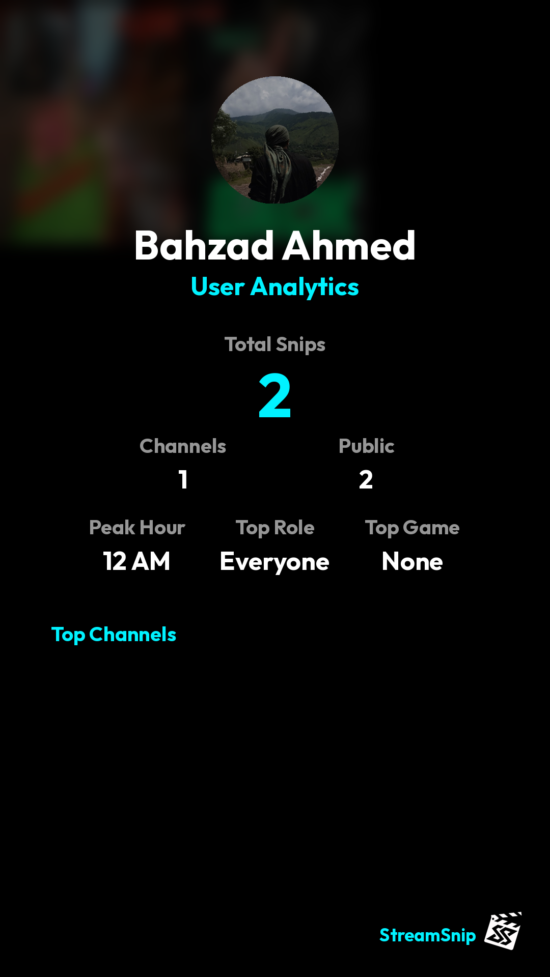 Stats Share Card