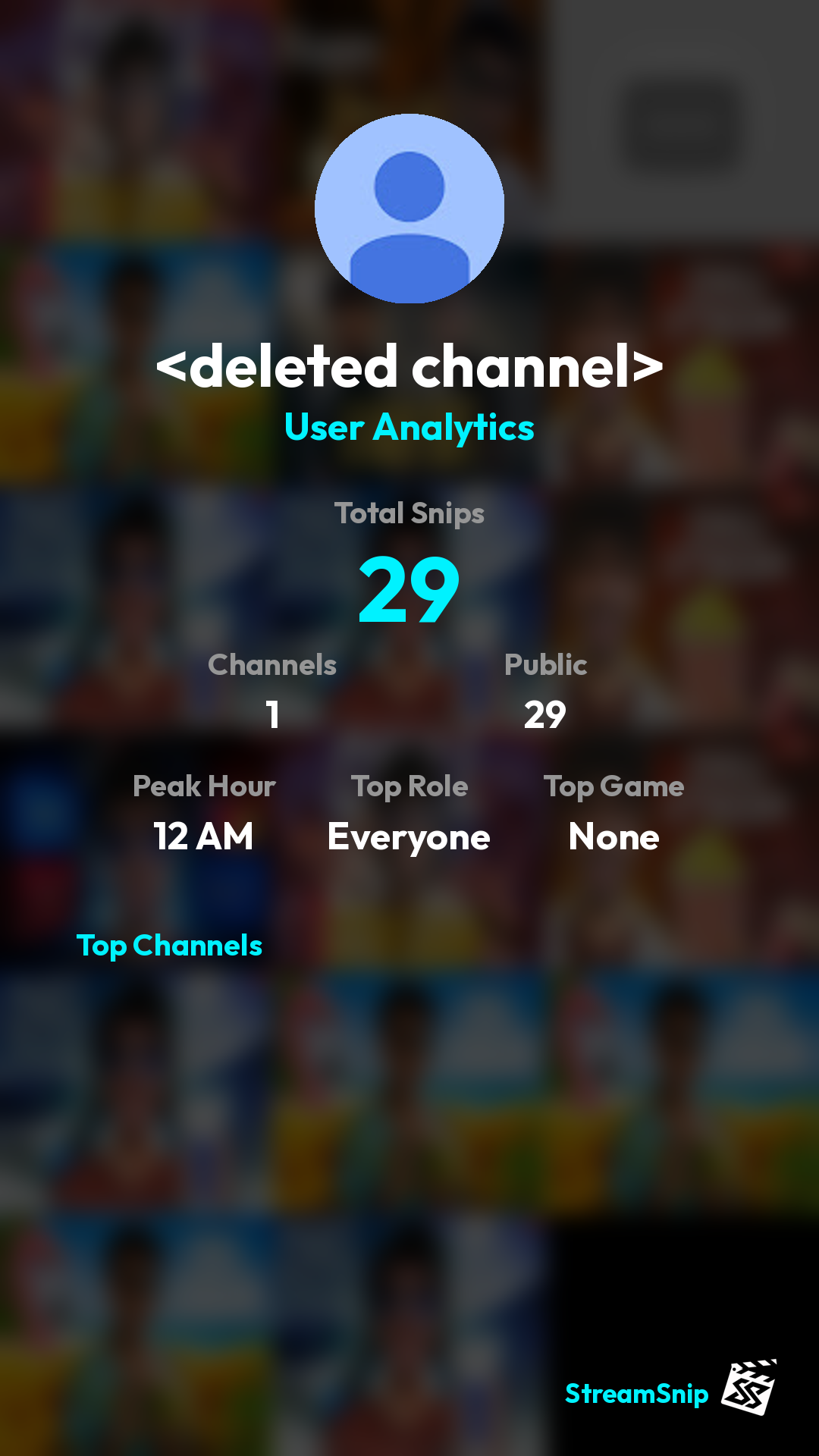 Stats Share Card