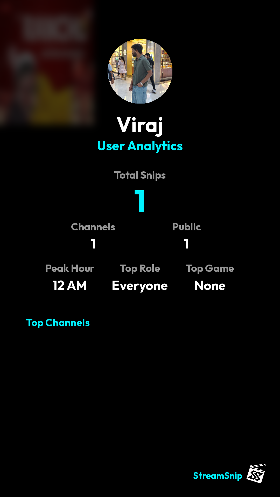 Stats Share Card