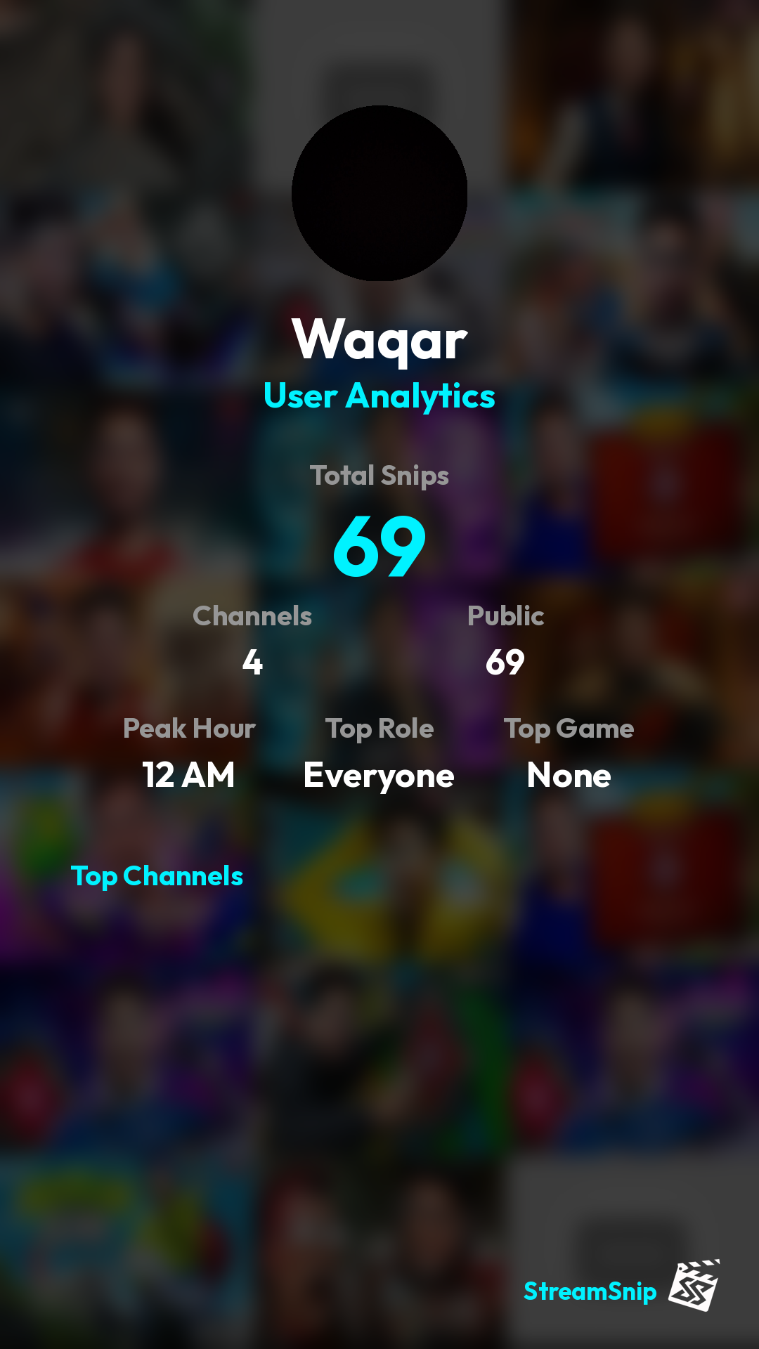 Stats Share Card