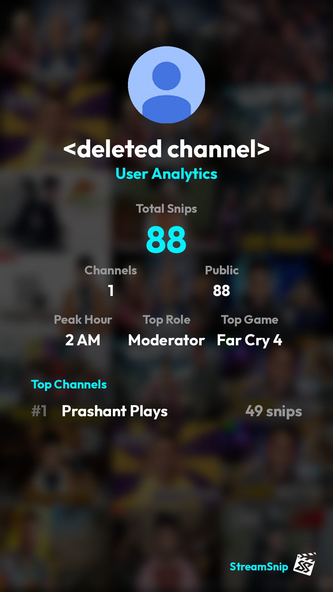 Stats Share Card
