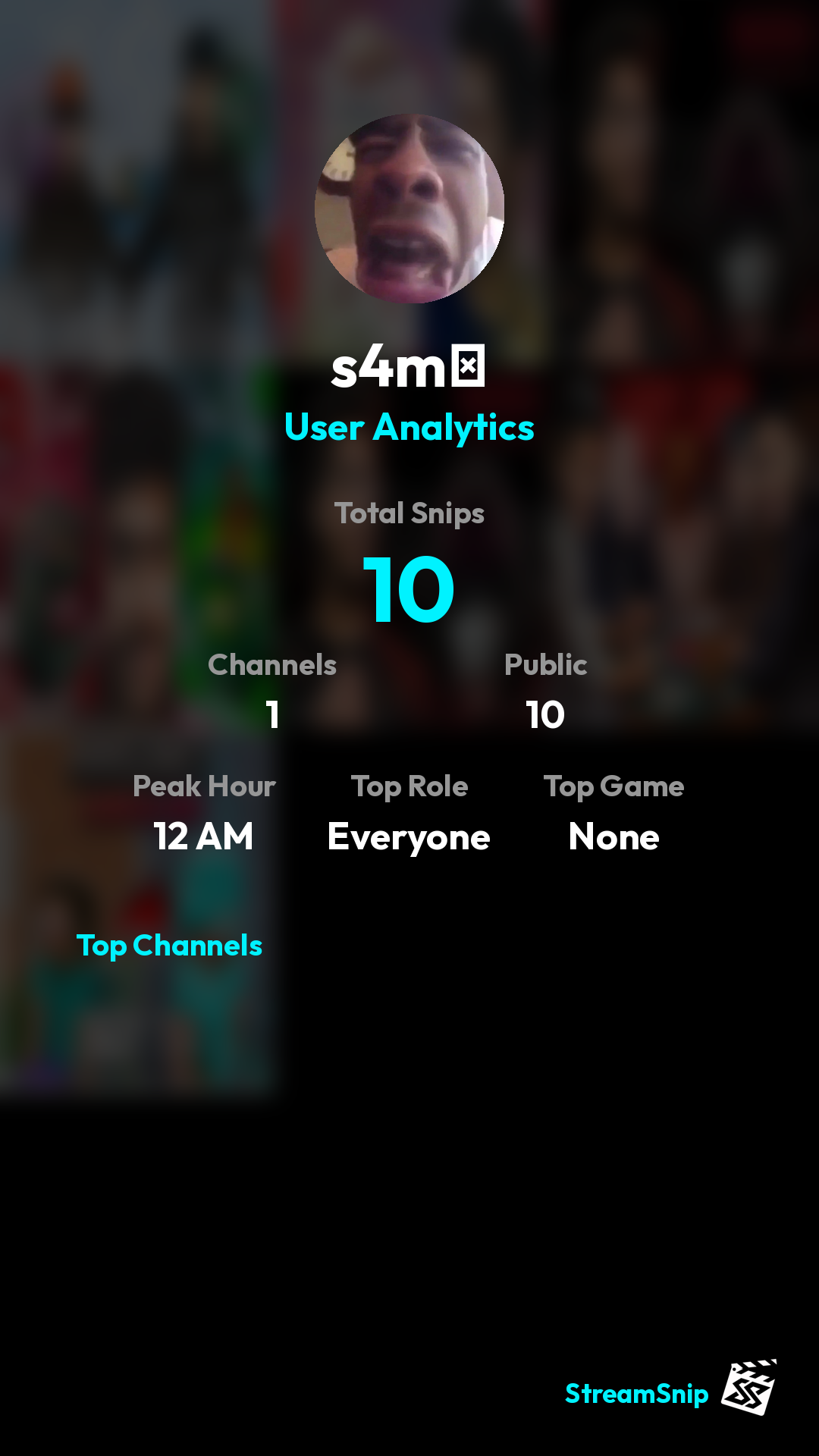 Stats Share Card
