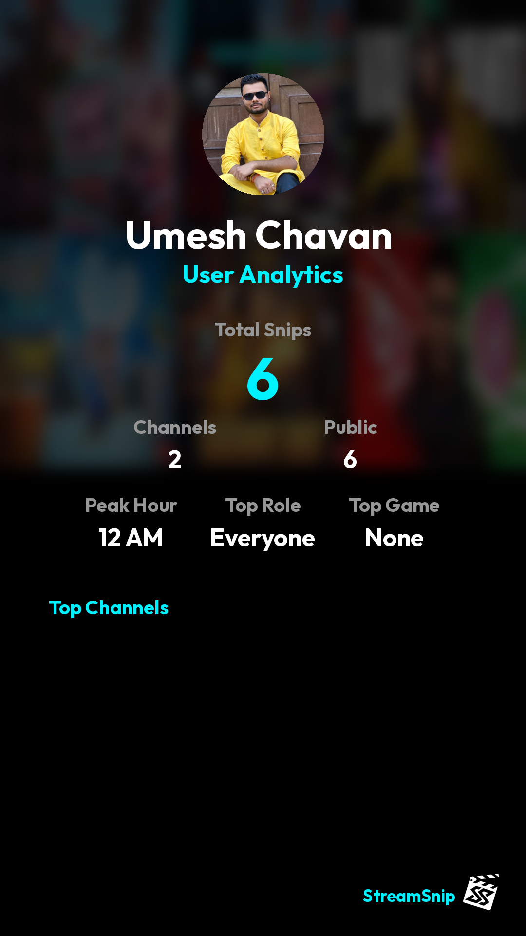 Stats Share Card