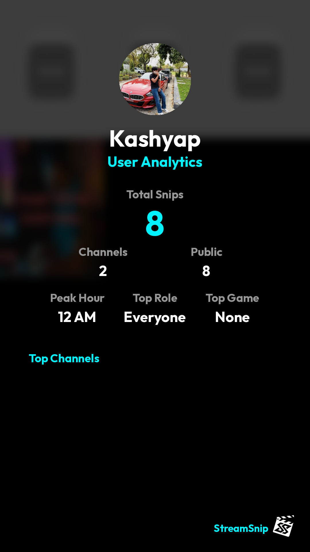 Stats Share Card