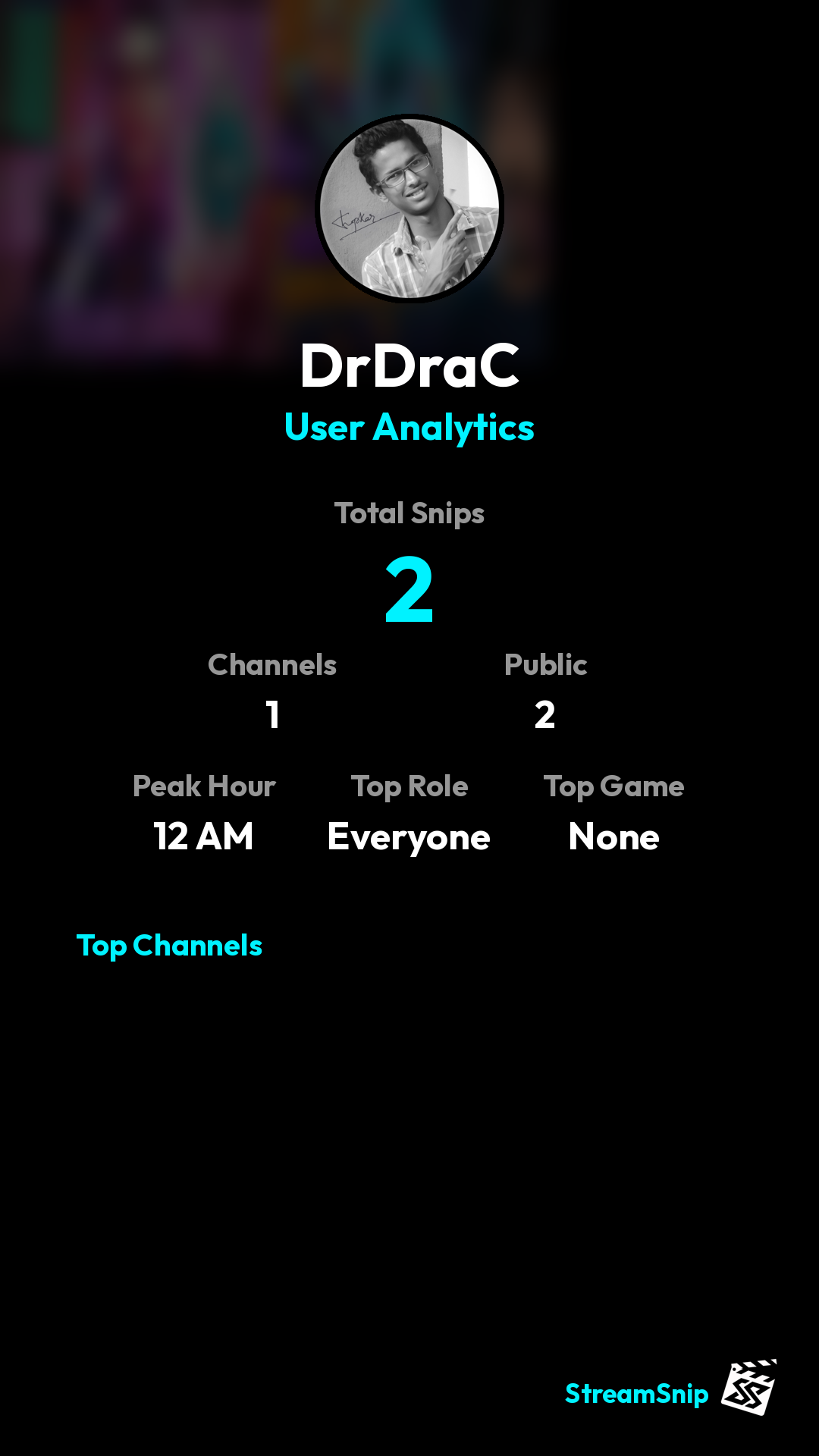 Stats Share Card