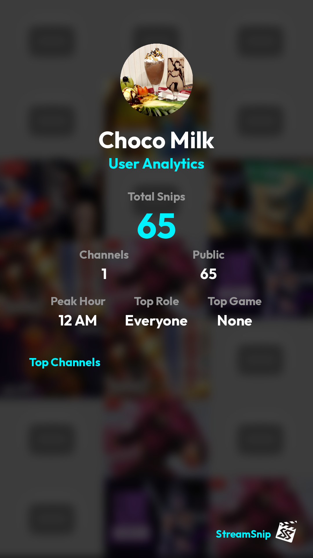 Stats Share Card