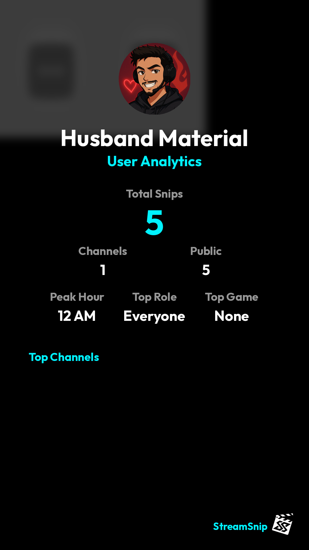 Stats Share Card