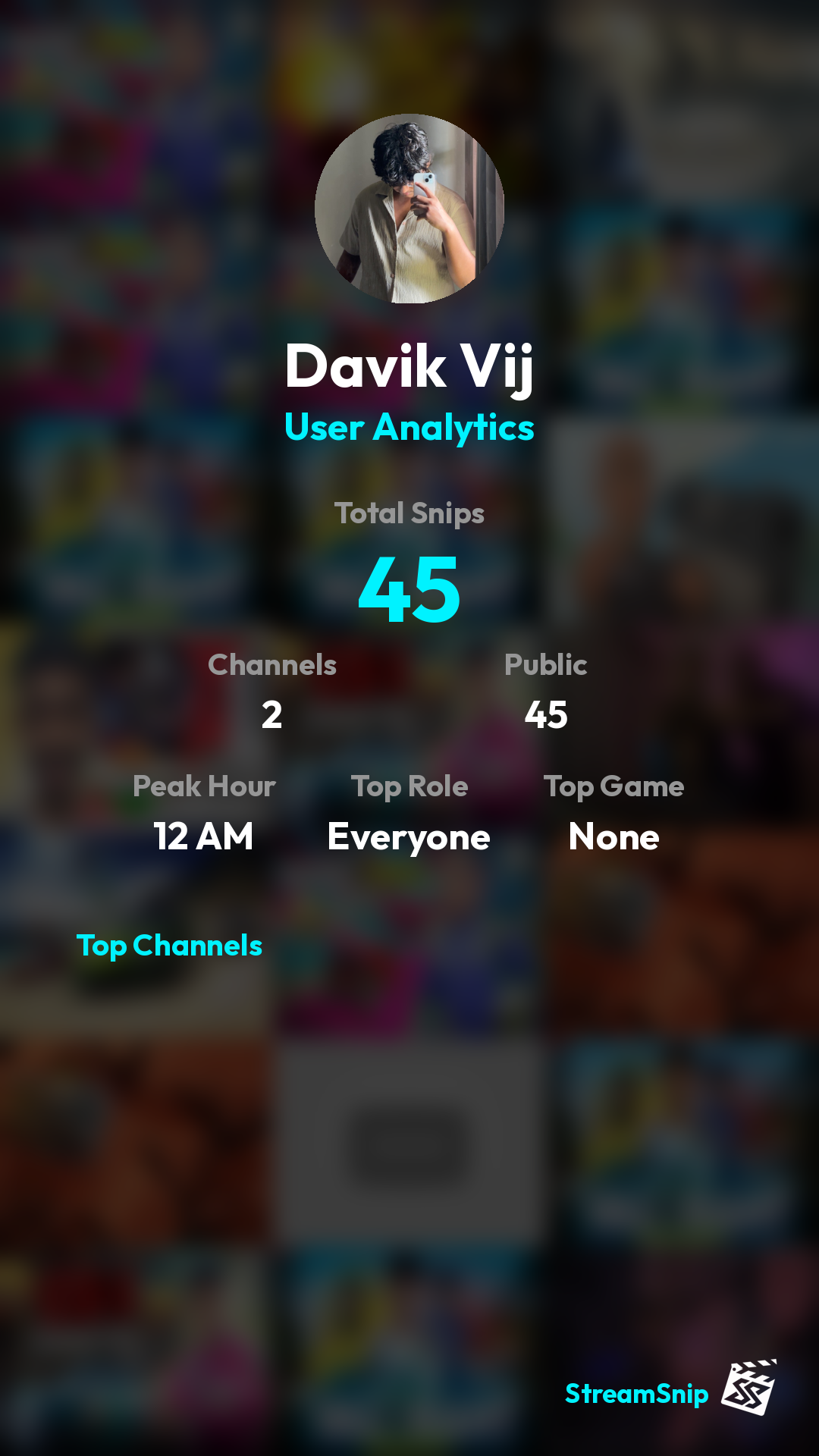 Stats Share Card