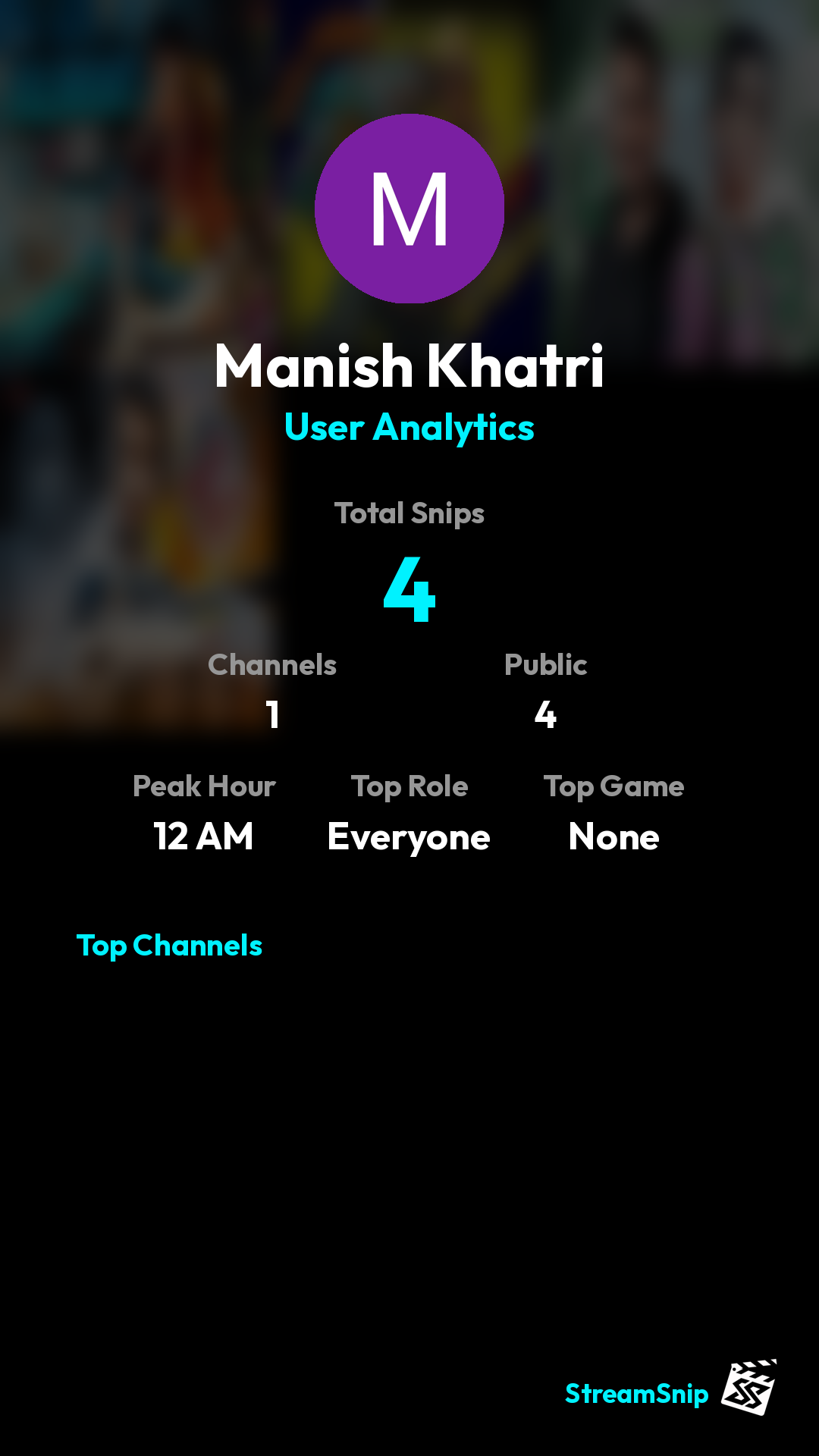 Stats Share Card