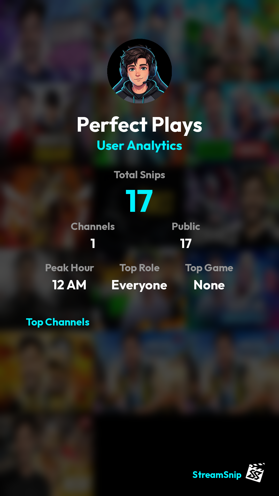 Stats Share Card