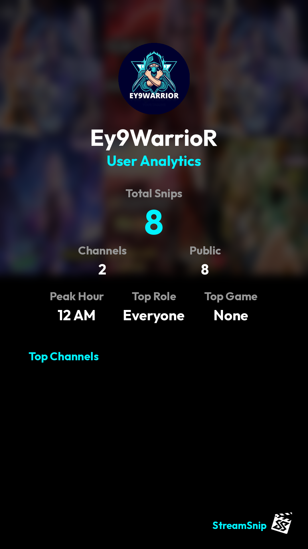Stats Share Card