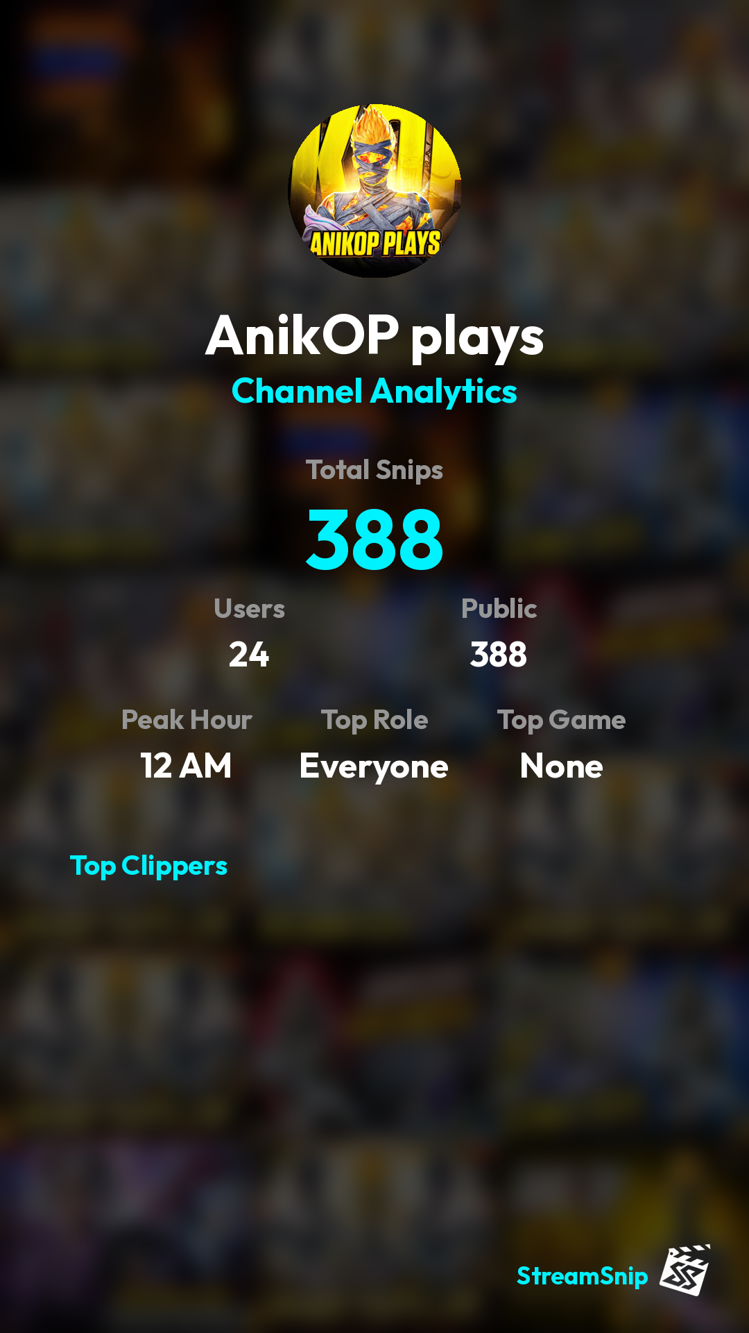 Stats Share Card