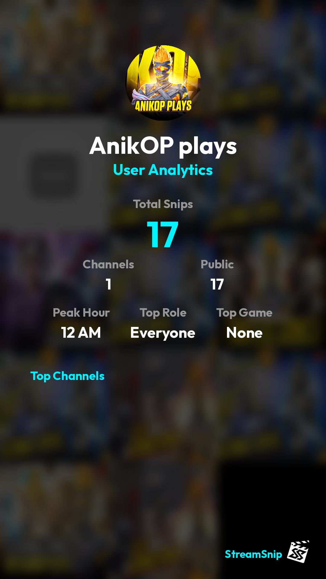 Stats Share Card