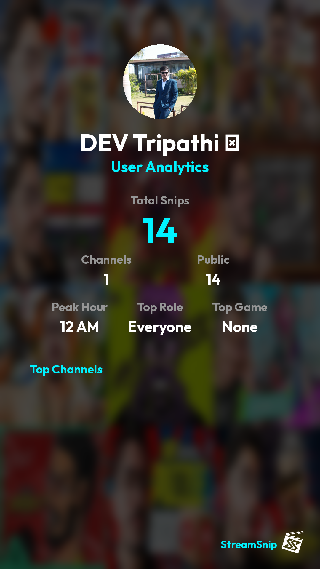 Stats Share Card