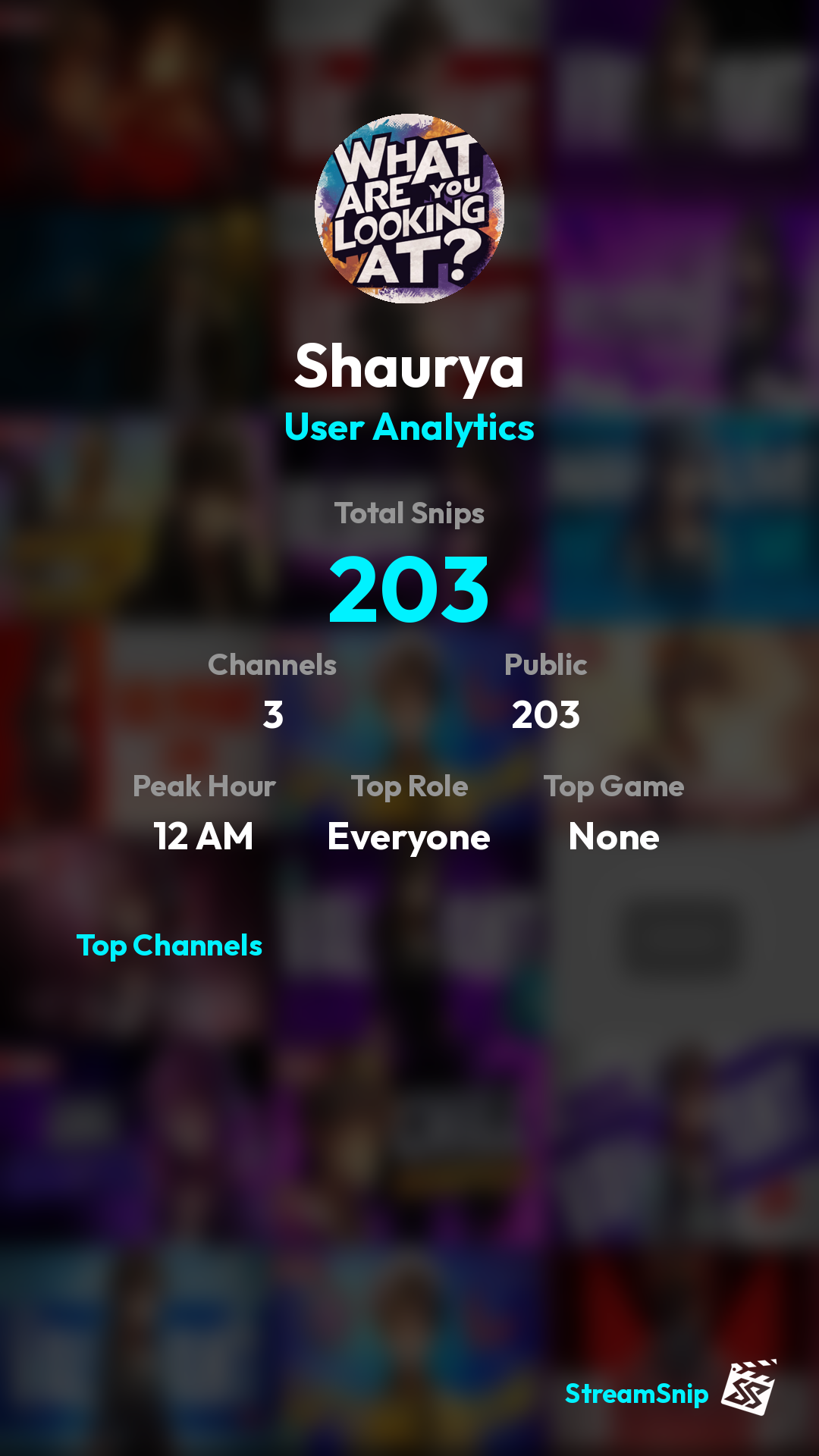 Stats Share Card