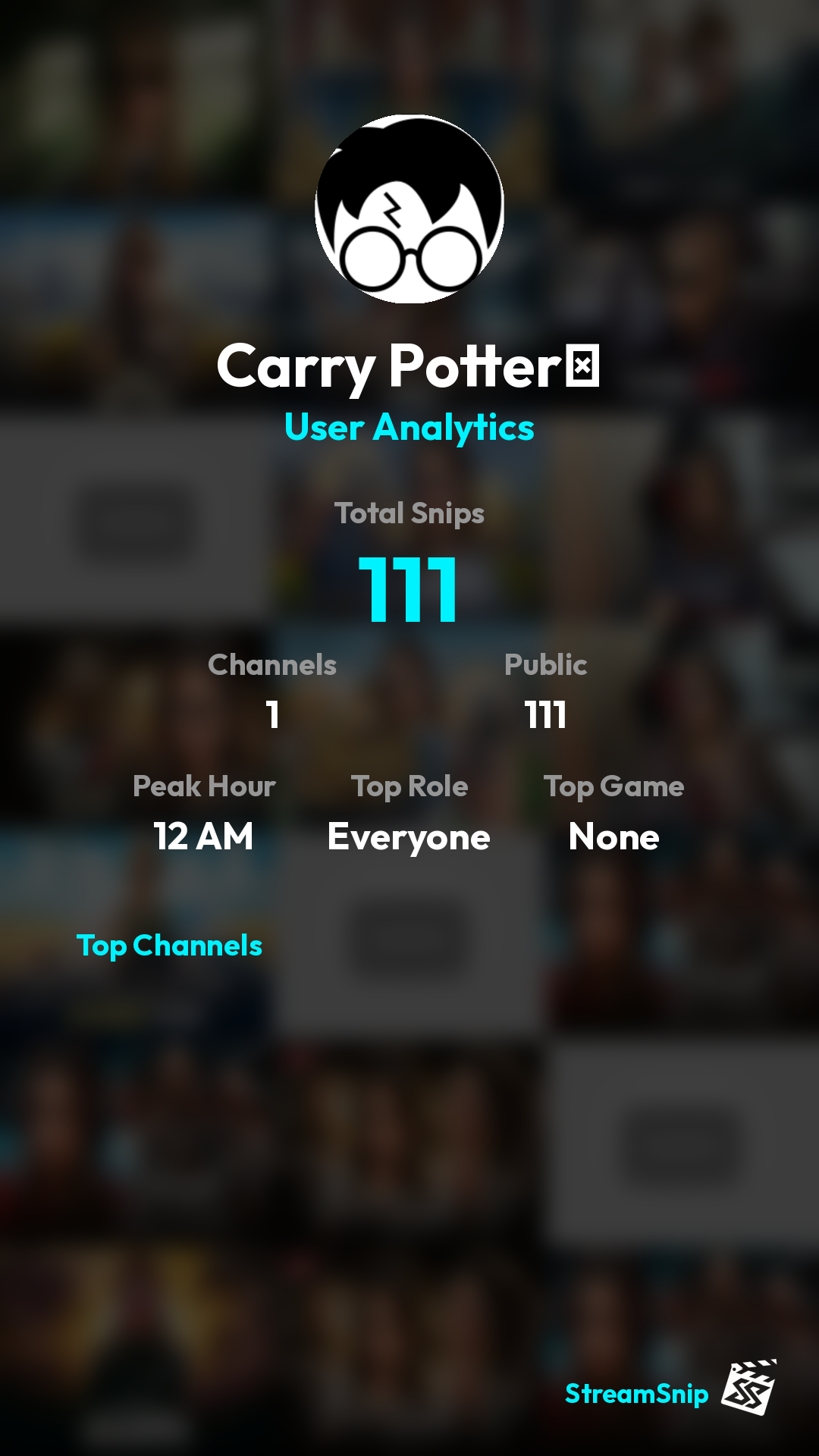 Stats Share Card