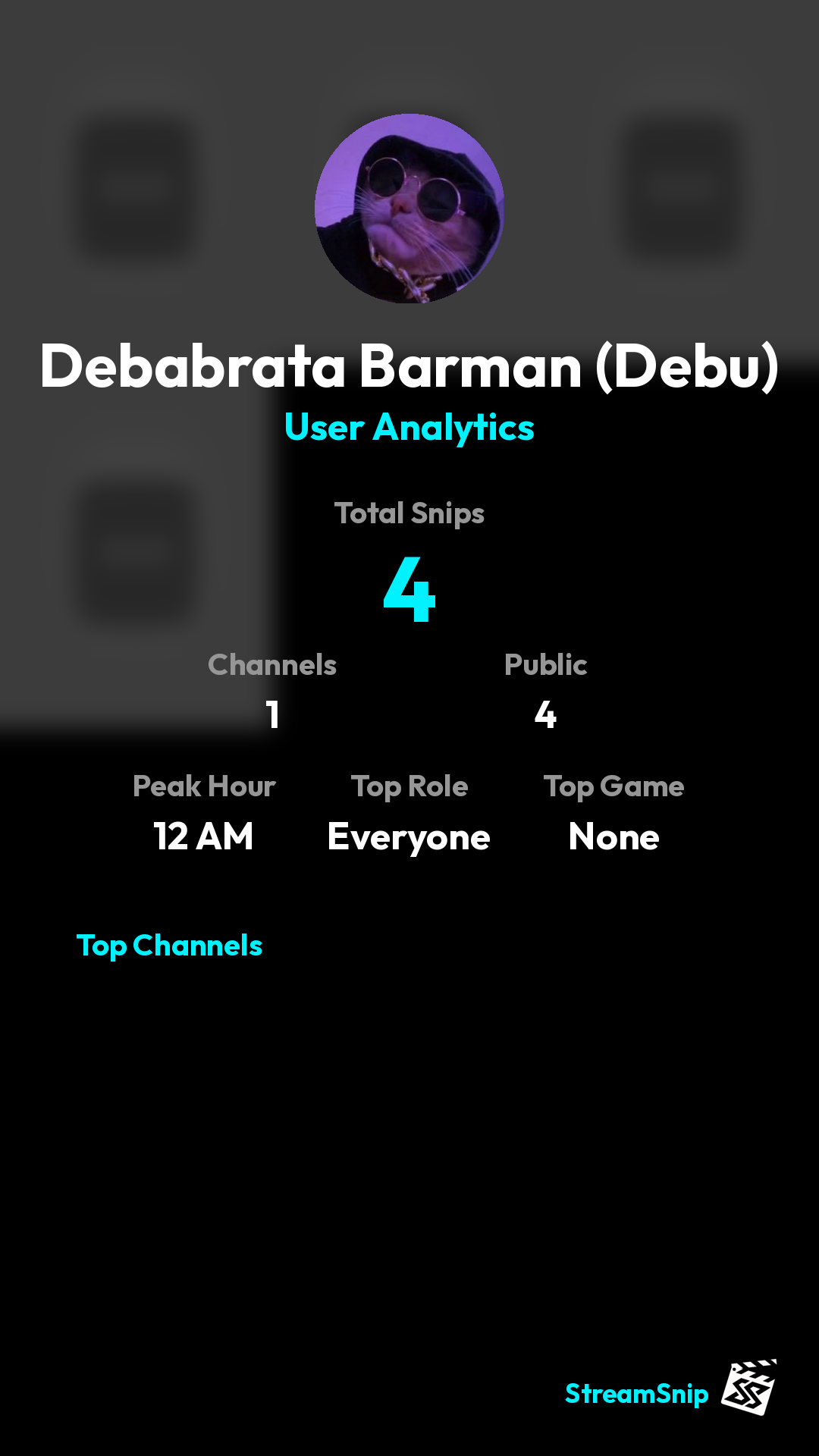 Stats Share Card