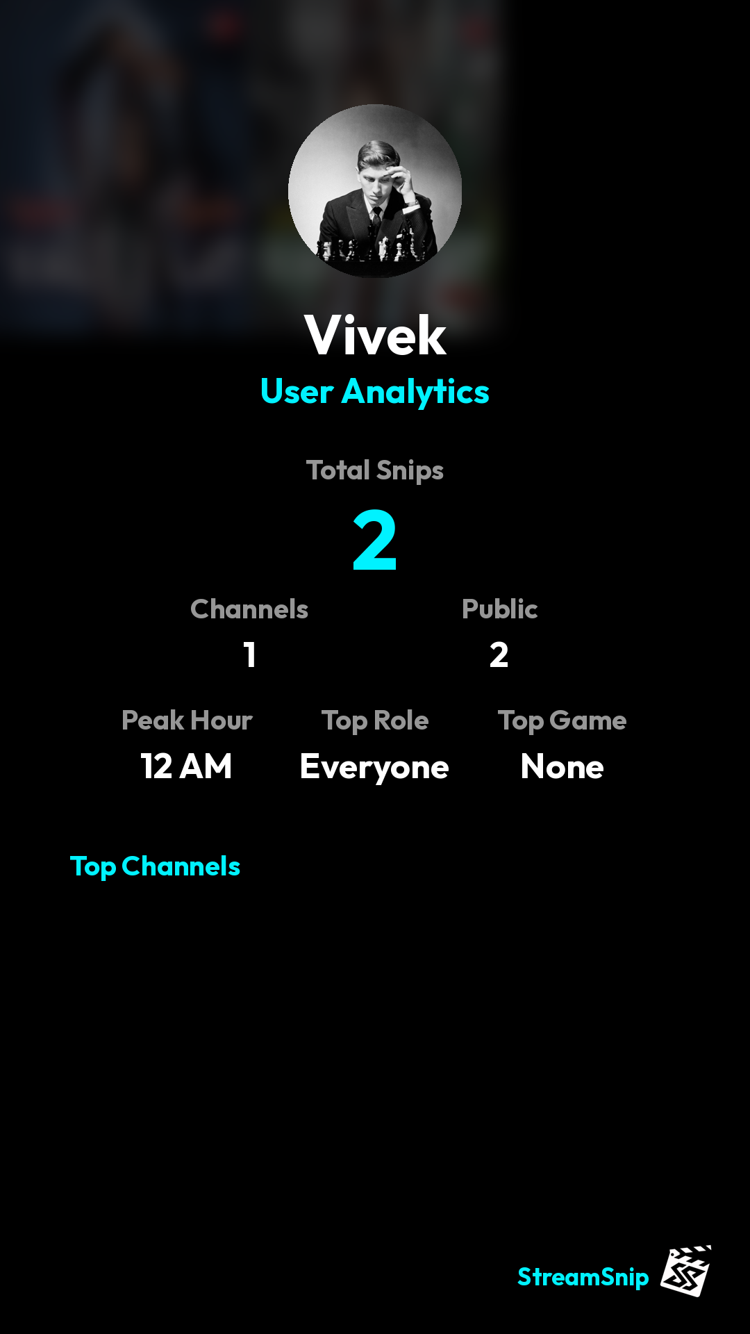 Stats Share Card