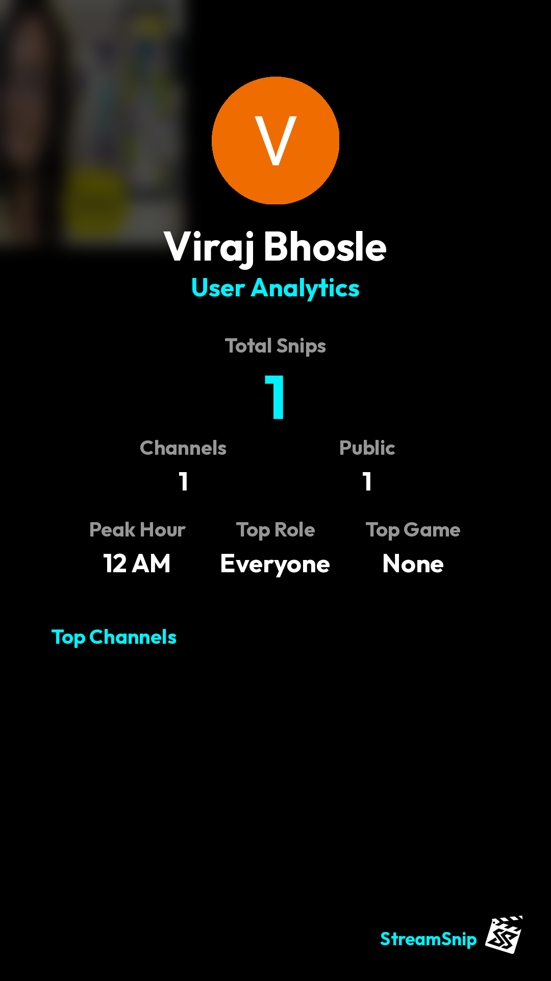 Stats Share Card