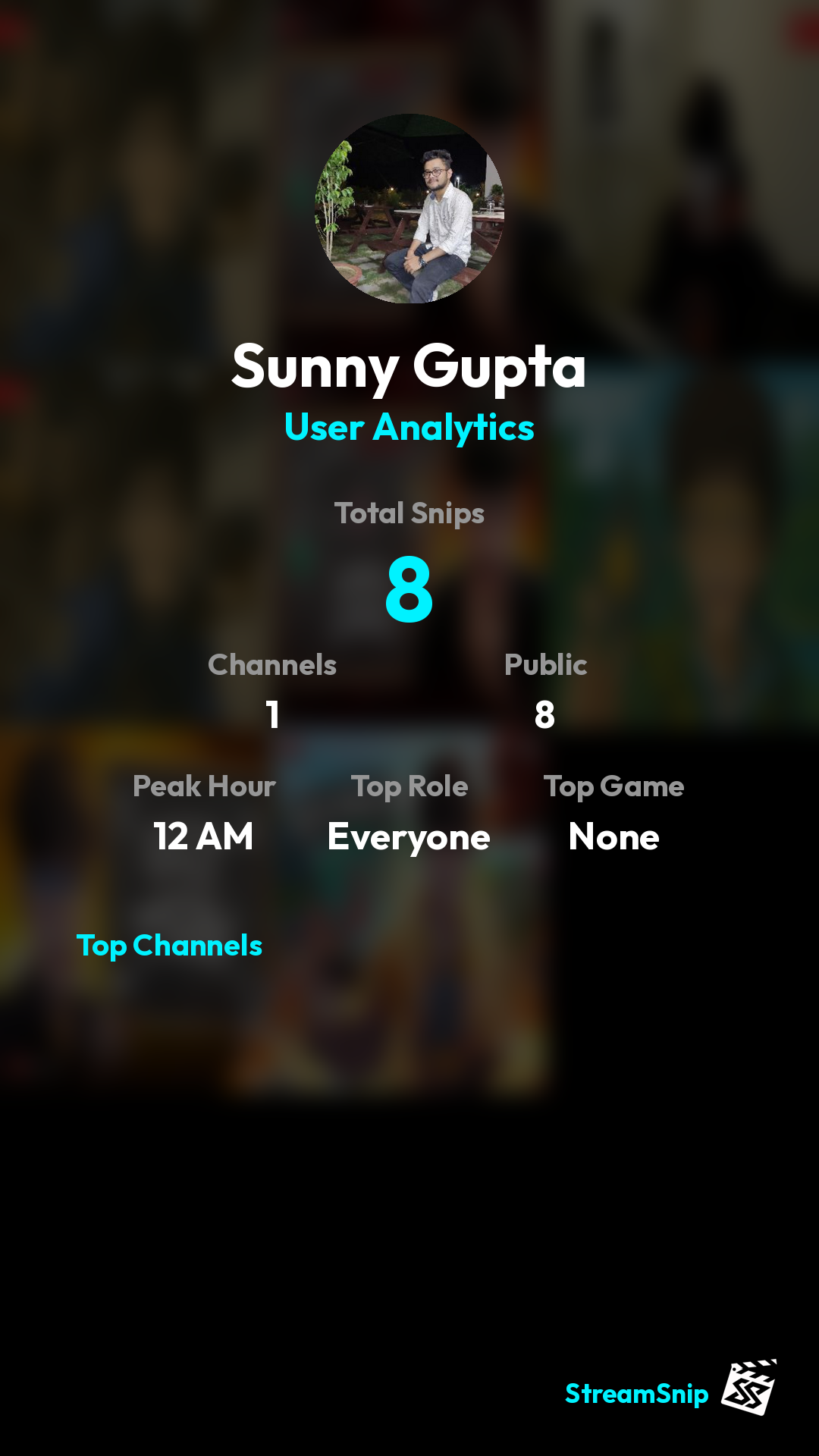 Stats Share Card