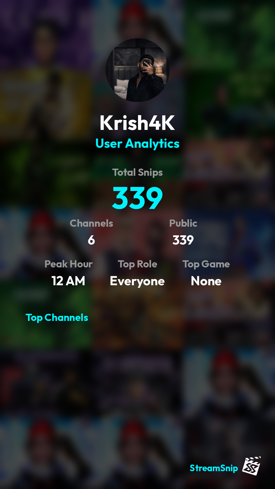 Stats Share Card