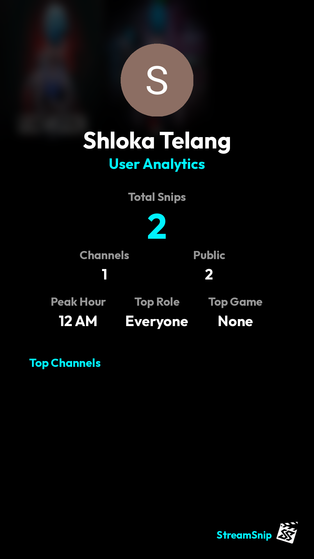 Stats Share Card