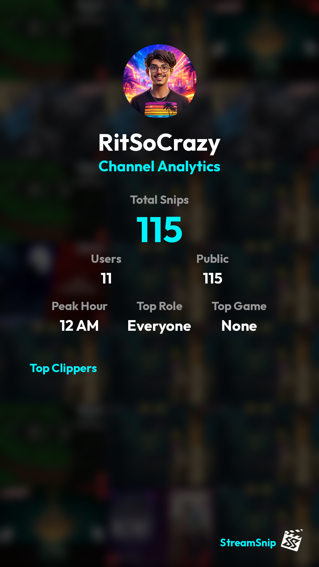 Stats Share Card