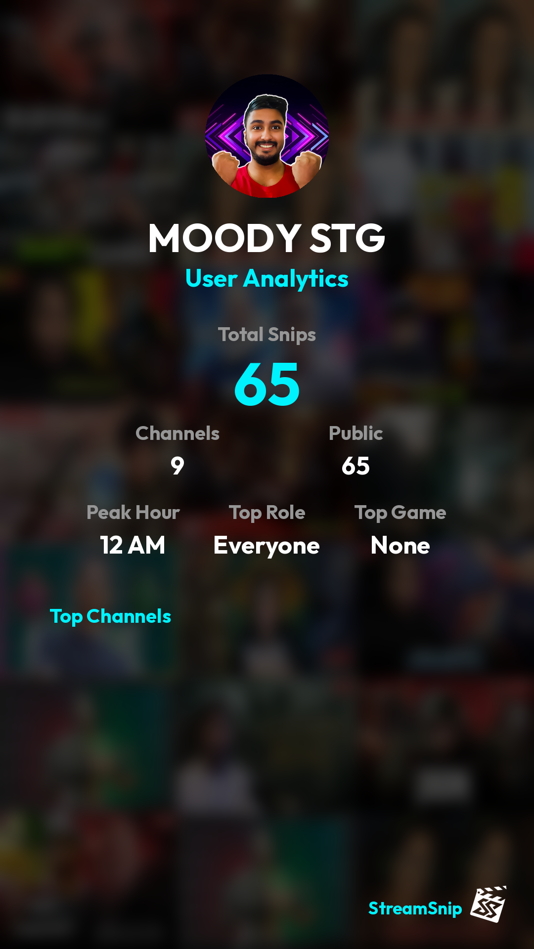 Stats Share Card