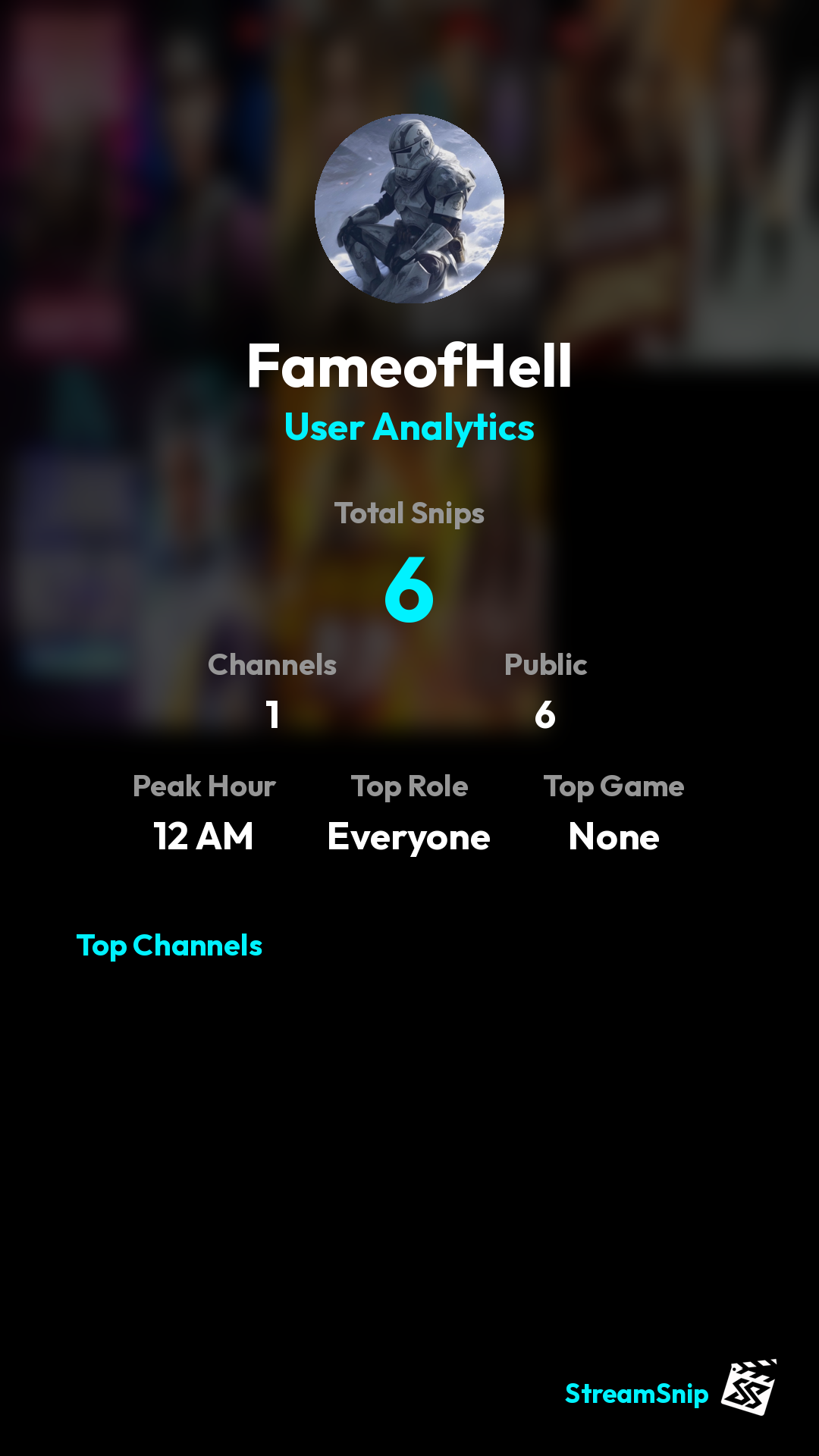 Stats Share Card