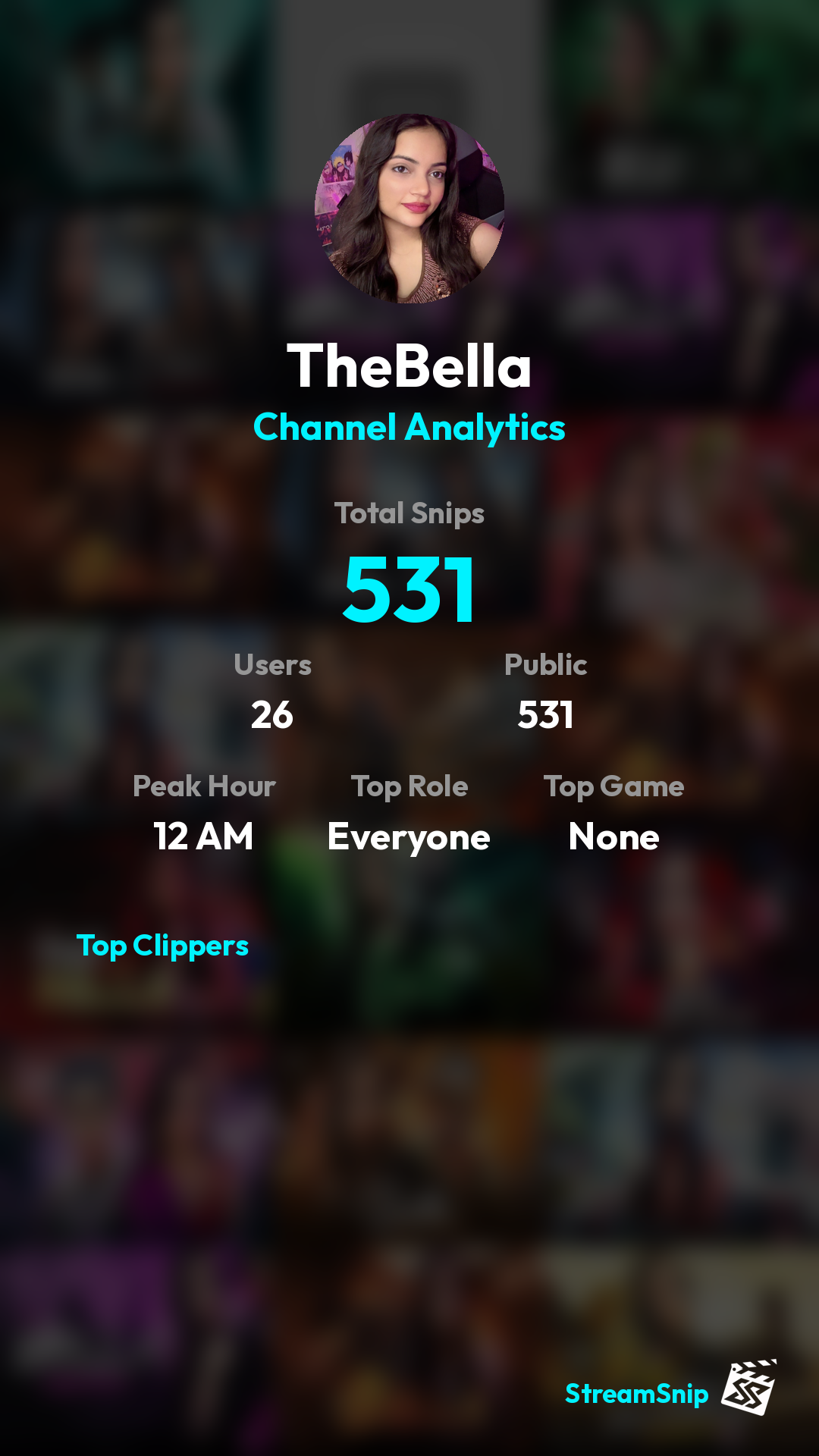 Stats Share Card